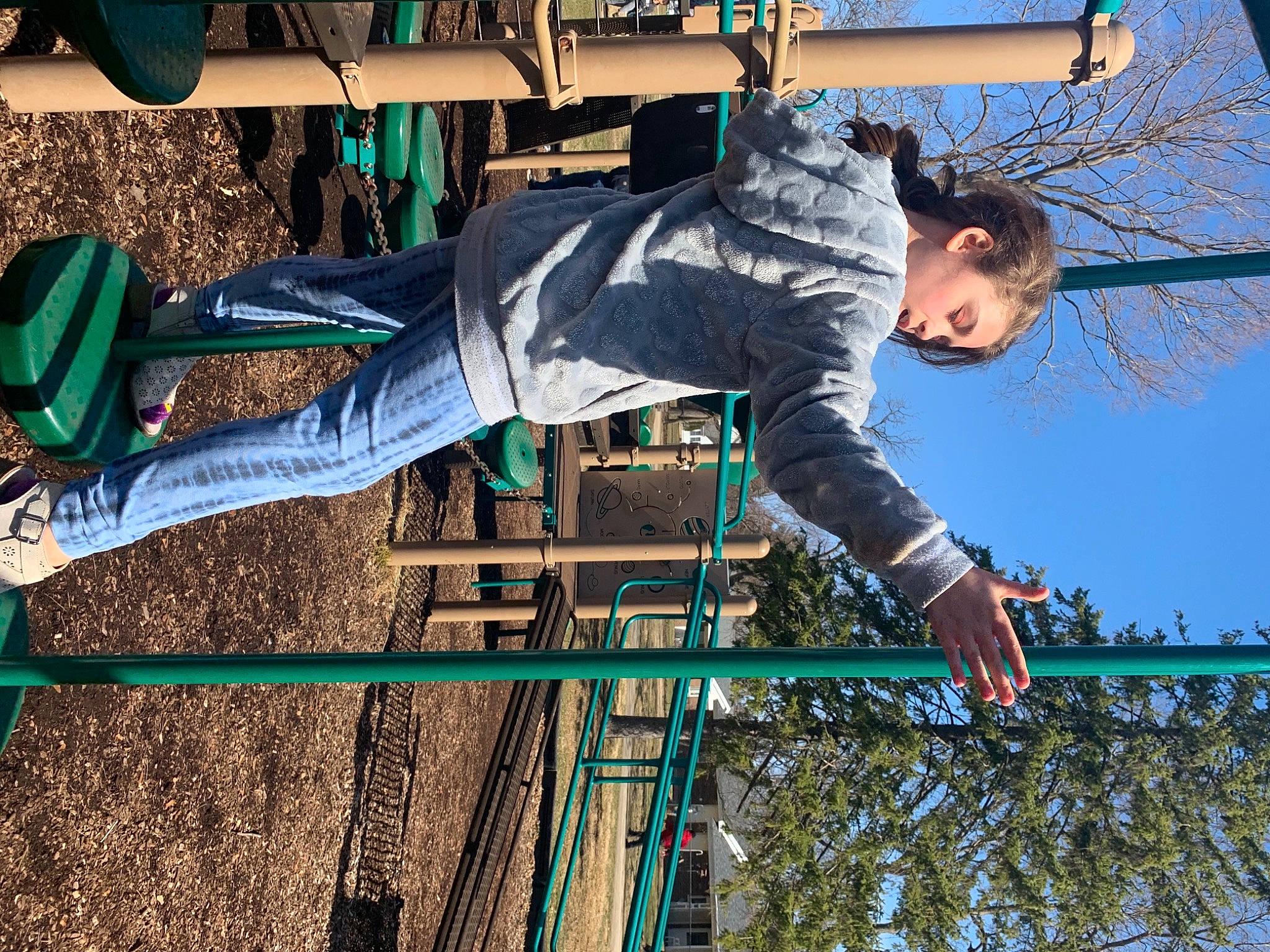 Audra joined the competition — help win amazing prizes! blue, city, cool, denim, electric_blue, footwear, fun, jeans, leisure, line, person, plant, recreation, sky, sneakers, sportswear, street_stunts, tree, trousers, walking_shoe