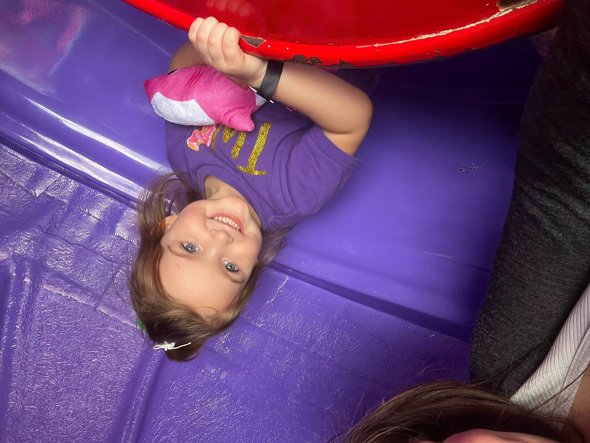 Adrian joined the competition — help win amazing prizes! child, electric_blue, flash_photography, fun, happy, human_leg, joy, leisure, magenta, mouth, party, person, purple, recreation, room, sitting, smile, t_shirt, thigh, toddler