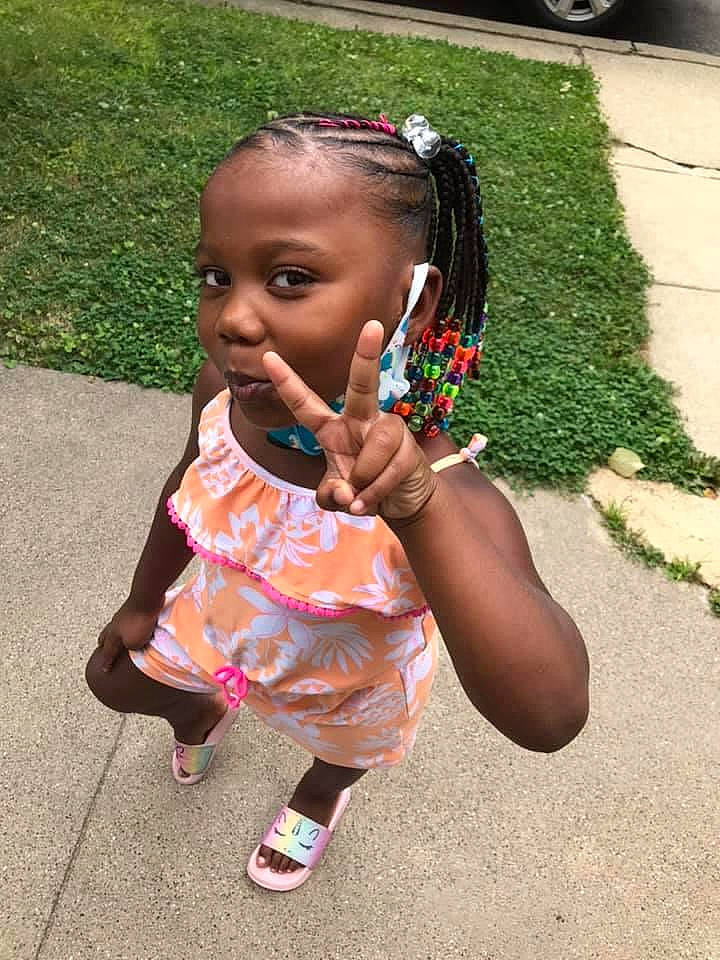 Jamylah joined the competition — help win amazing prizes! adaptation, child, fun, grass, hairstyle, person, plant, play, summer, toddler, vacation