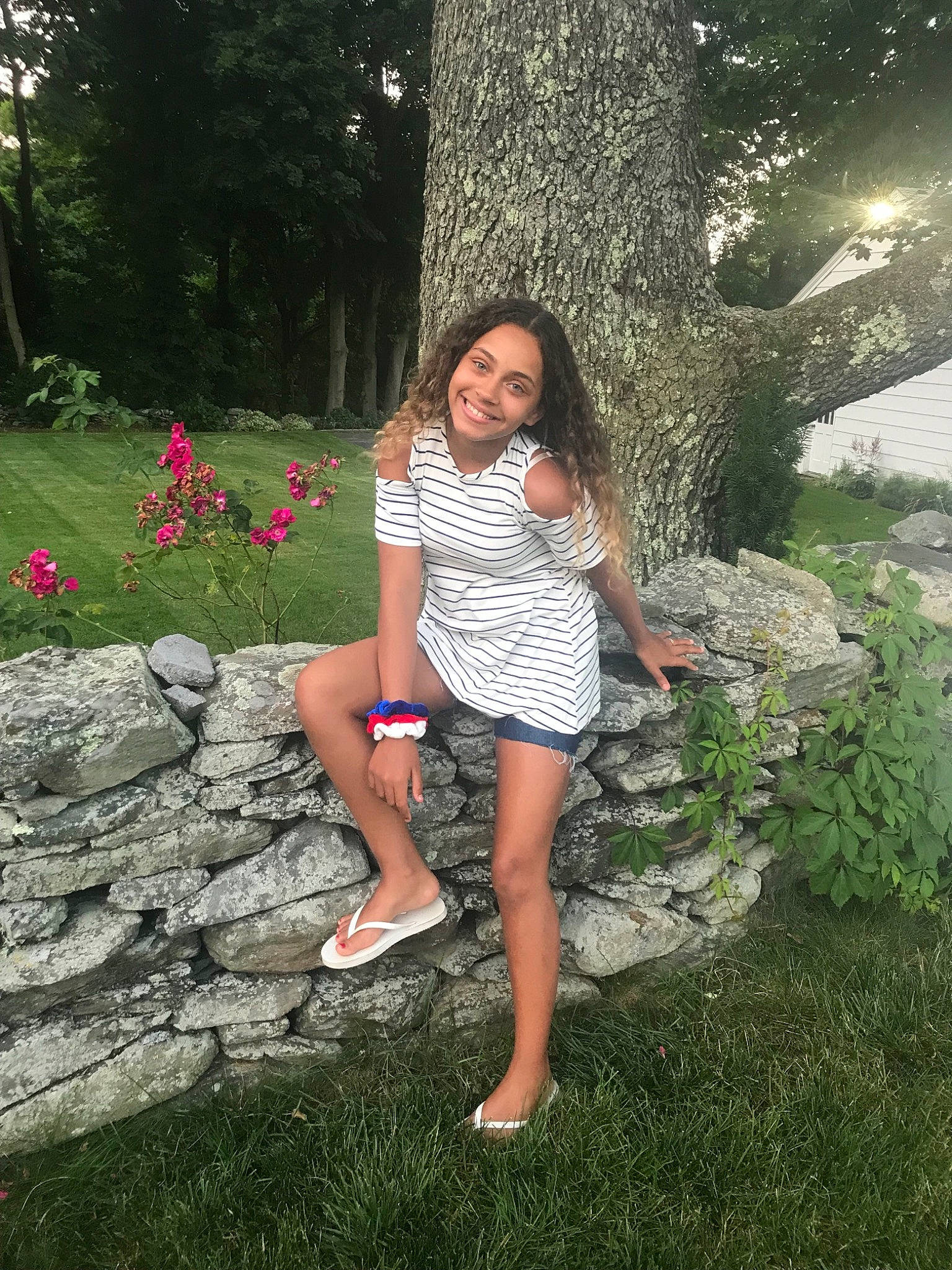 Alianna joined the competition — help win amazing prizes! beauty, botany, fun, grass, green, joy, lady, leaf, leg, leisure, people_in_nature, person, photograph, pink, snapshot, spring, standing, summer, thigh, tree