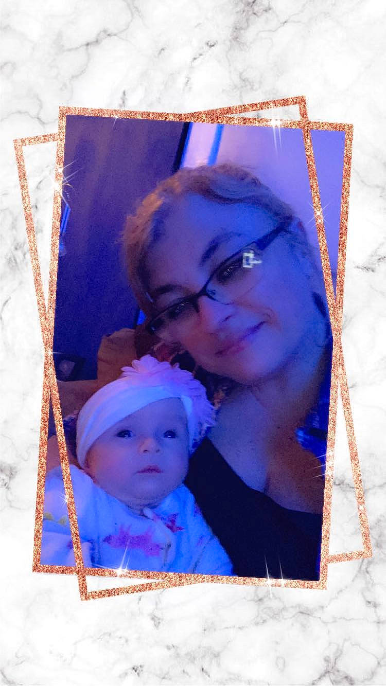 Arieanna joined the competition — help win amazing prizes! baby, beauty, blue, child, electric_blue, event, face, facial_expression, fun, glasses, happy, head, headwear, joy, magenta, person, photograph, product, purple, rectangle