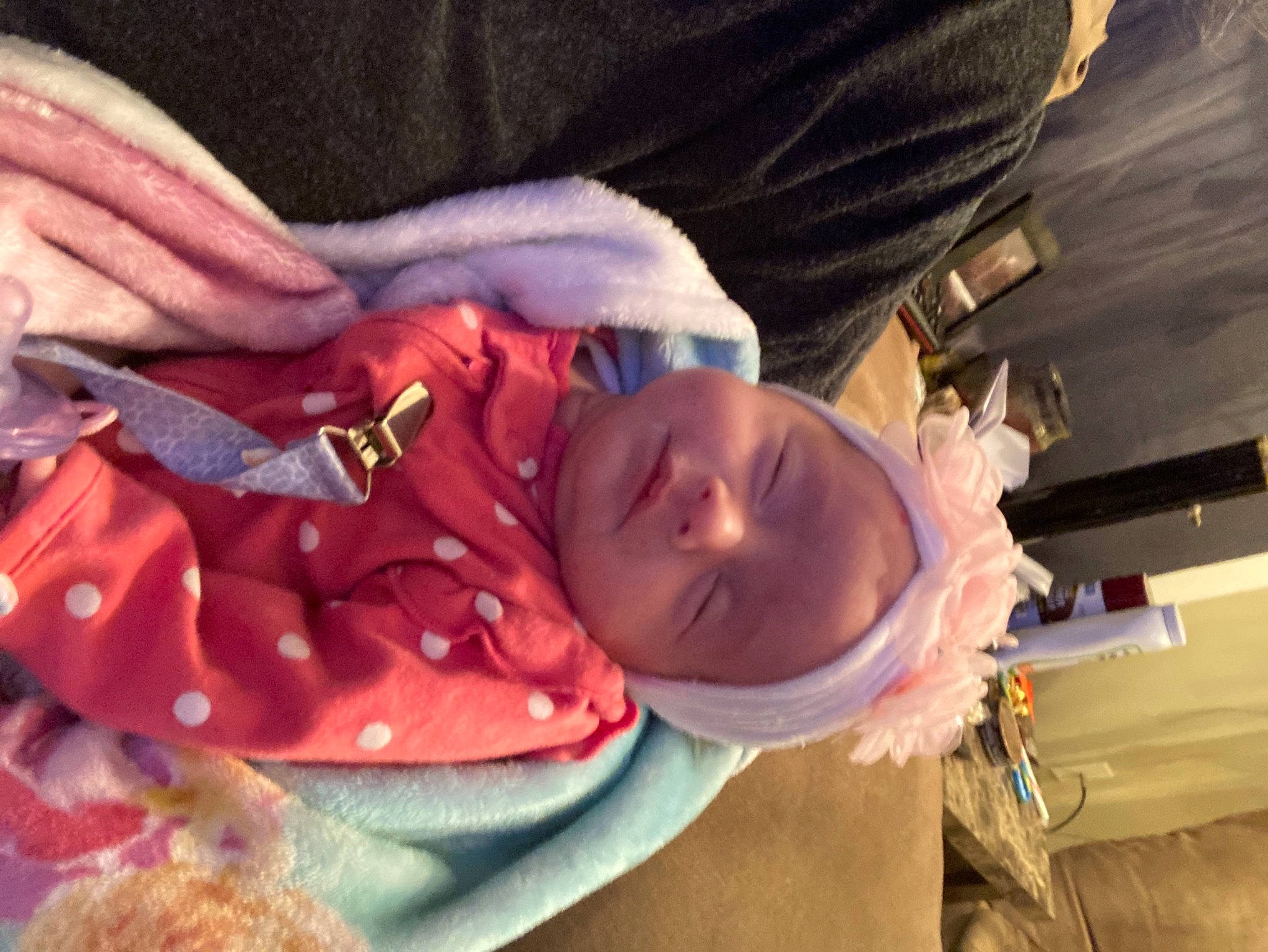 Arieanna joined the competition — help win amazing prizes! baby, cheek, child, comfort, fashion_accessory, fun, happy, headwear, linens, lip, mouth, nail, nose, pattern, person, purple, room, skin, smile, sunglasses