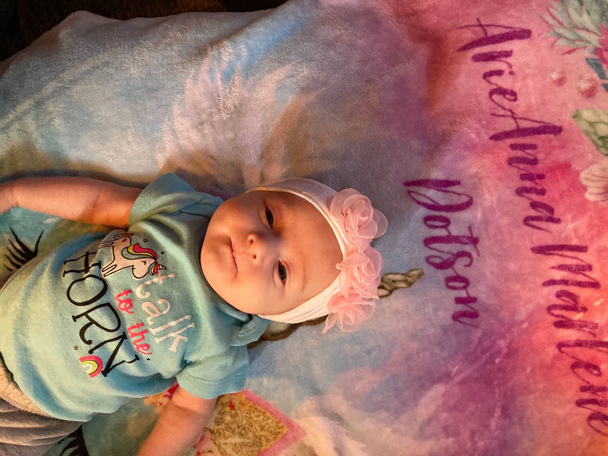 Arieanna joined the competition — help win amazing prizes! art, baby, baby_products, baby_toddler_clothing, bedtime, cheek, child, comfort, font, happy, headwear, linens, magenta, nap, pattern, person, product, skin, sleep, textile