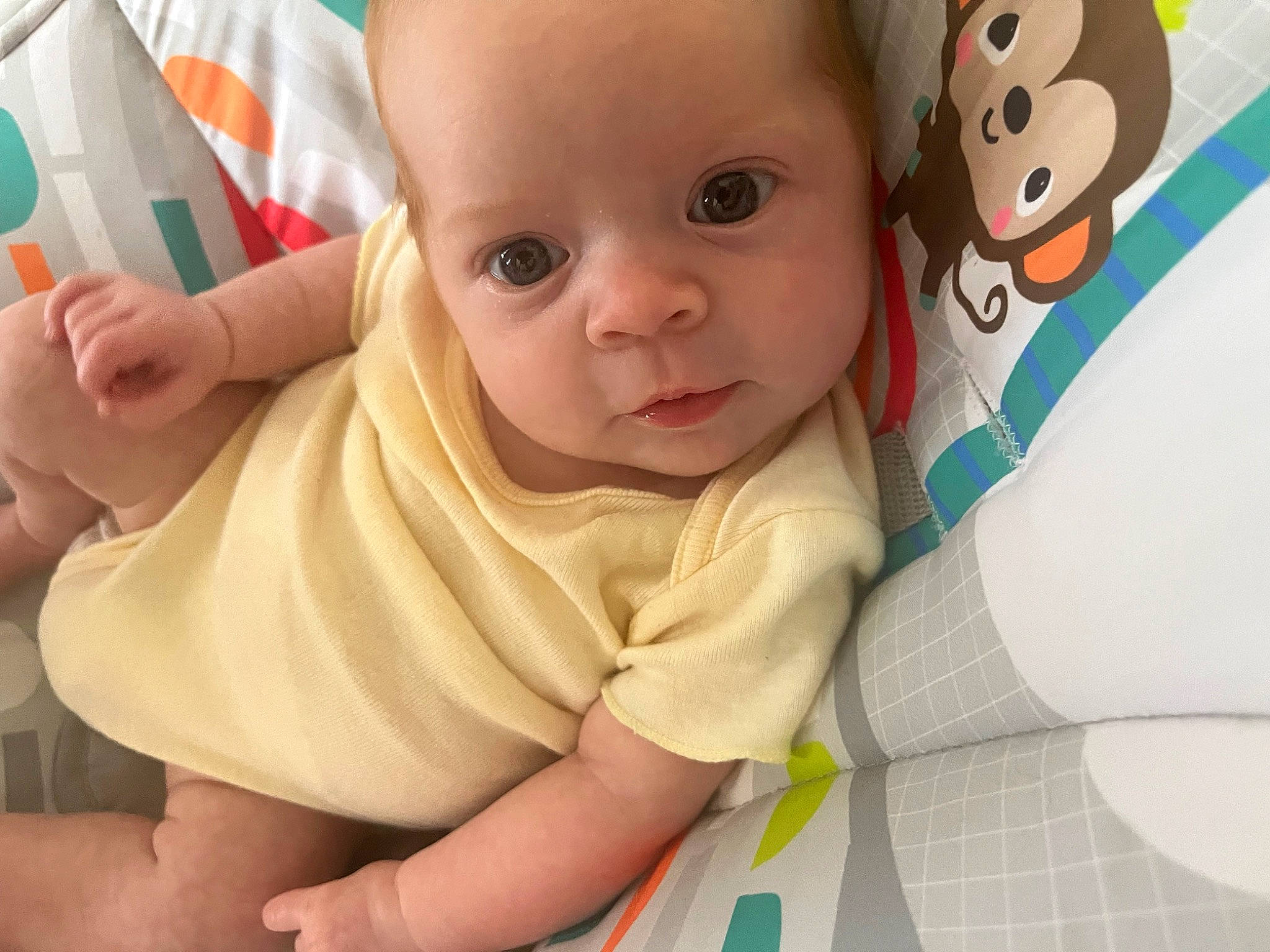 Serenity is registered to the contest to win money with this photo: baby, baby_products, baby_safety, baby_toddler_clothing, cheek, child, comfort, finger, fun, gesture, happy, iris, linens, nail, nose, person, skin, sleeve, smile, thumb