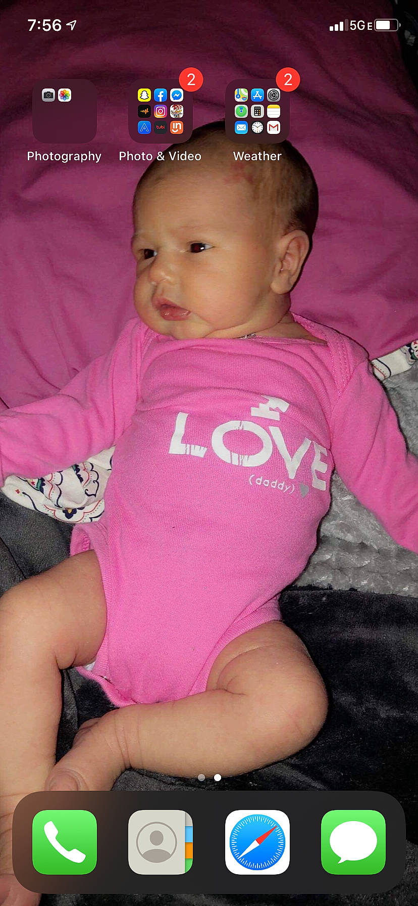 Cambree is registered to the contest to win money with this photo: arm, baby, baby_products, baby_toddler_clothing, cheek, child, finger, mouth, person, pink, product, skin, toddler