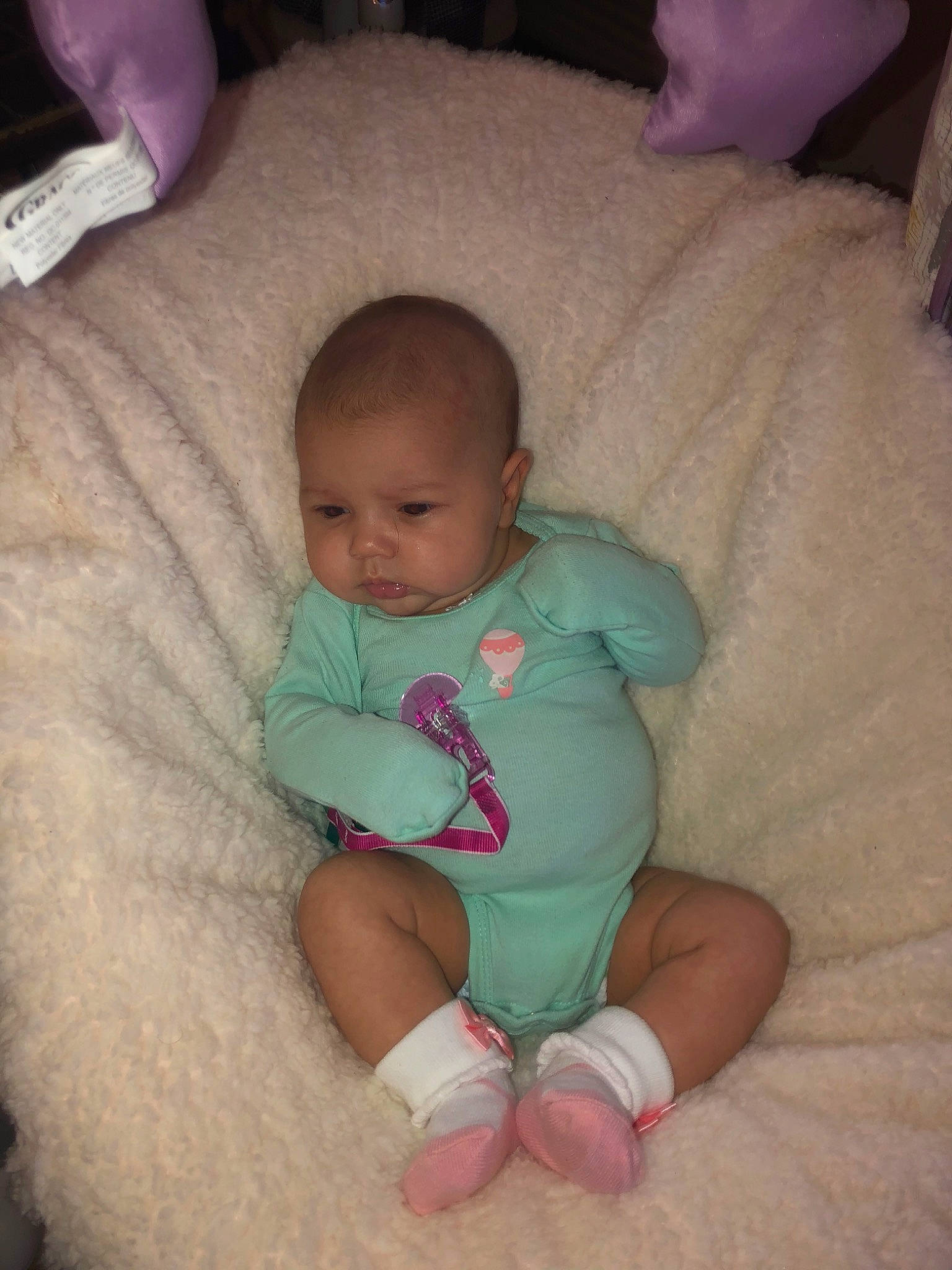 Cambree is registered to the contest to win money with this photo: baby, cheek, child, person, pink, skin, toddler