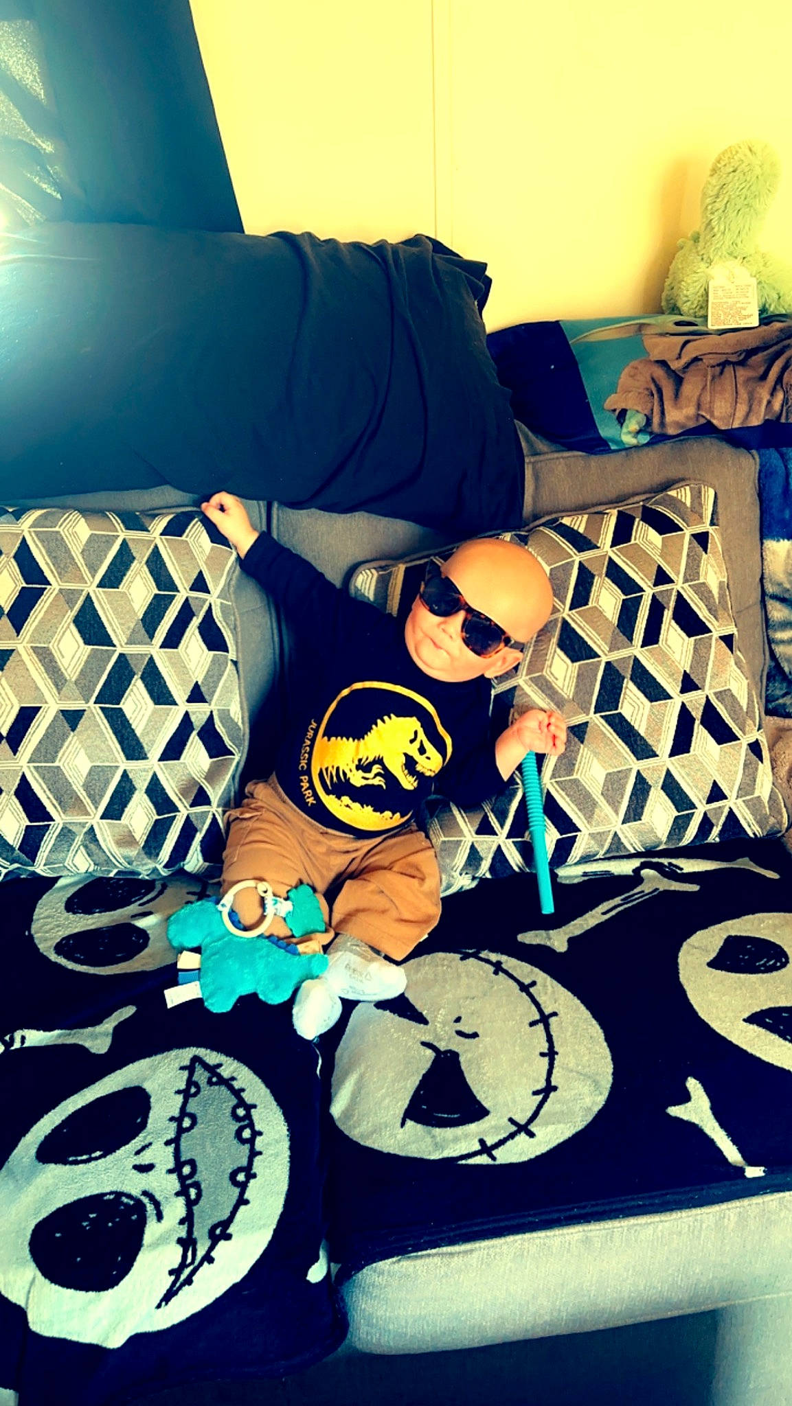 Rhiatt joined the competition — help win amazing prizes! art, azure, bedding, black, blue, comfort, cool, couch, electric_blue, flooring, font, light, line, linens, pattern, person, pillow, product, rectangle, throw_pillow