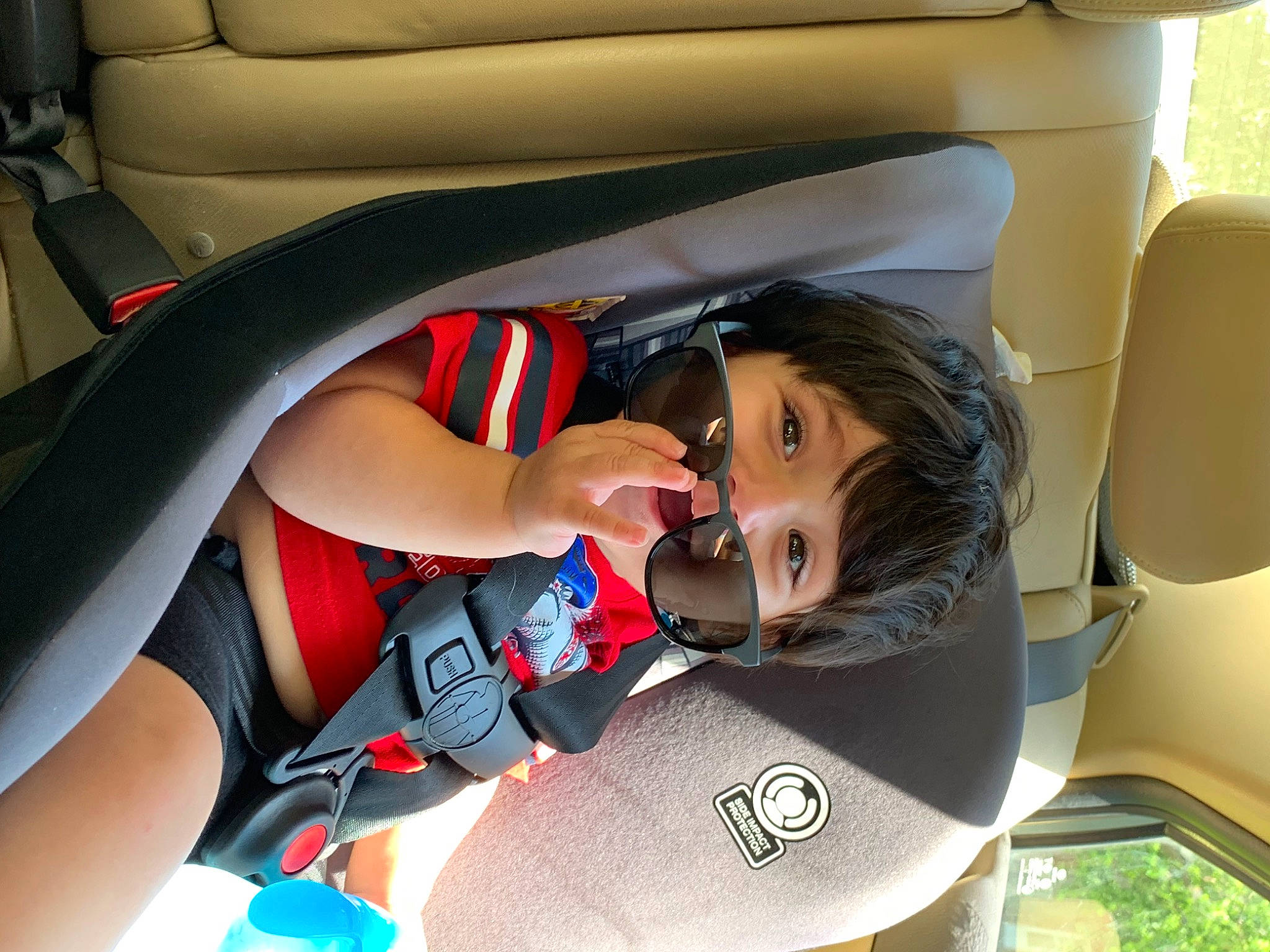 Isaiah joined the competition — help win amazing prizes! auto_part, automotive_design, automotive_exterior, automotive_wheel_system, automotive_window_part, car, car_seat, car_seat_cover, family_car, head_restraint, human_leg, luxury_vehicle, motor_vehicle, person, personal_luxury_car, steering_wheel, toddler, trunk, vehicle, vehicle_door