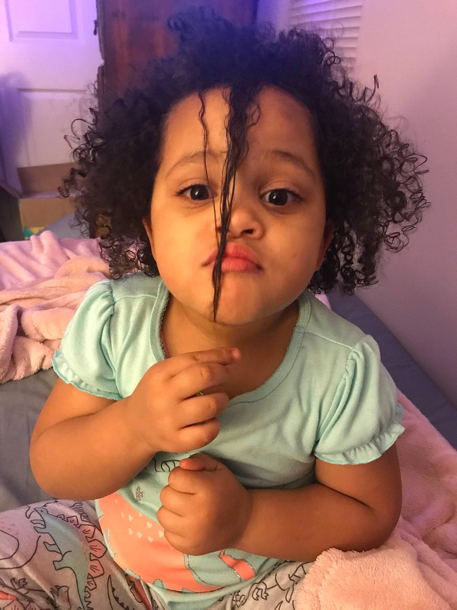 Tori joined the competition — help win amazing prizes! black_hair, cheek, child, chin, face, finger, forehead, gesture, hair, human, lip, mouth, neck, nose, person, thumb, toddler