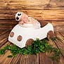 baby, sleeping, wooden_car, hat, sunglasses, green_leaves, wood_floor, wood_wall, knitted_outfit, toy, infant, cute, resting, indoors, decor, child, peaceful, small, portrait, cozy