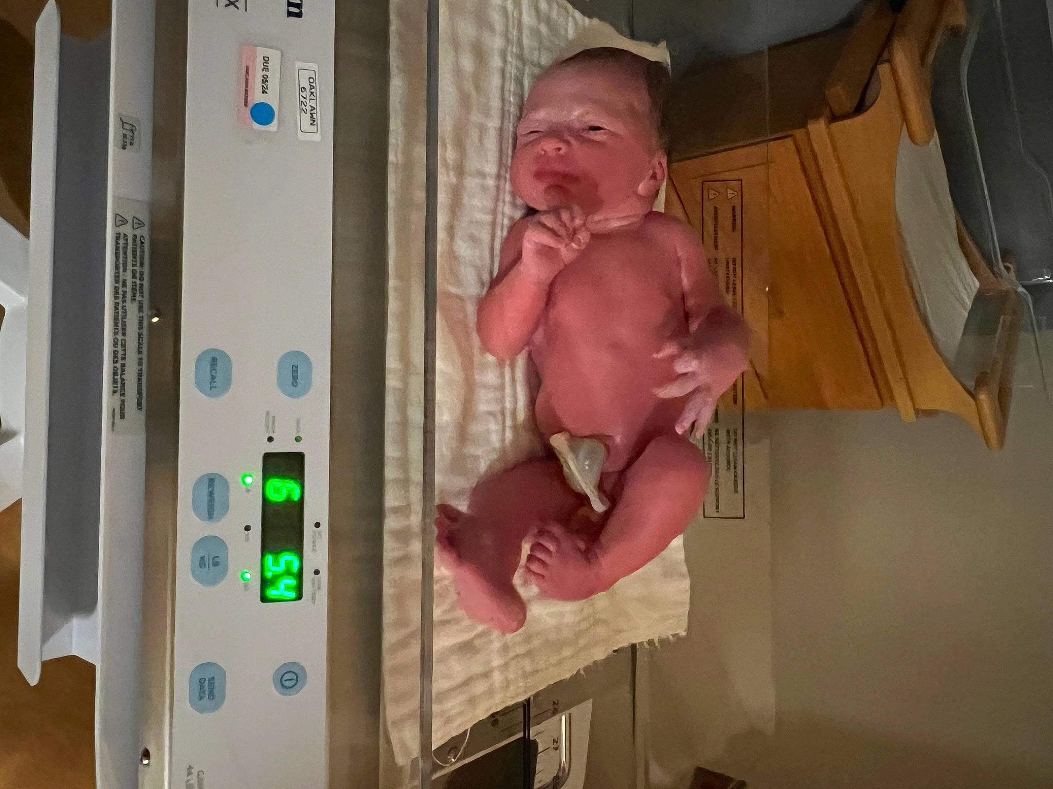 Lennox joined the competition — help win amazing prizes! baby, chest, child, finger, fun, gadget, gas, home_appliance, kitchen_appliance, machine, major_appliance, person, plastic, room, space, thumb, toddler