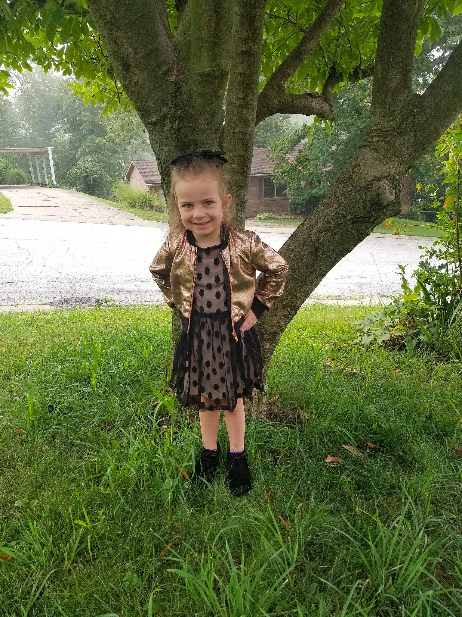 Arwen joined the competition — help win amazing prizes! botany, branch, child, dress, fawn, footwear, grass, grass_family, green, joy, leaf, outerwear, pattern, person, photography, plant, shoe, toddler, tree, woody_plant