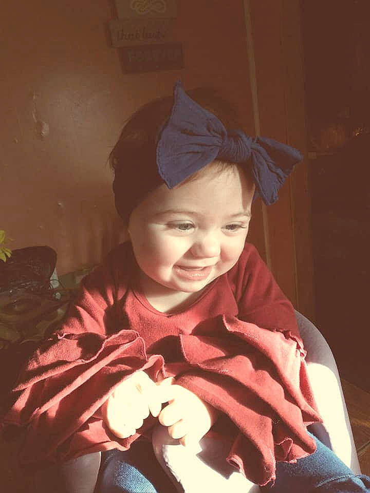 Kadence joined the competition — help win amazing prizes! cap, child, costume, darkness, fashion_accessory, flash_photography, formal_wear, fun, fur, happy, hat, joy, lip, magenta, person, portrait, sitting, smile, tints_and_shades, toddler