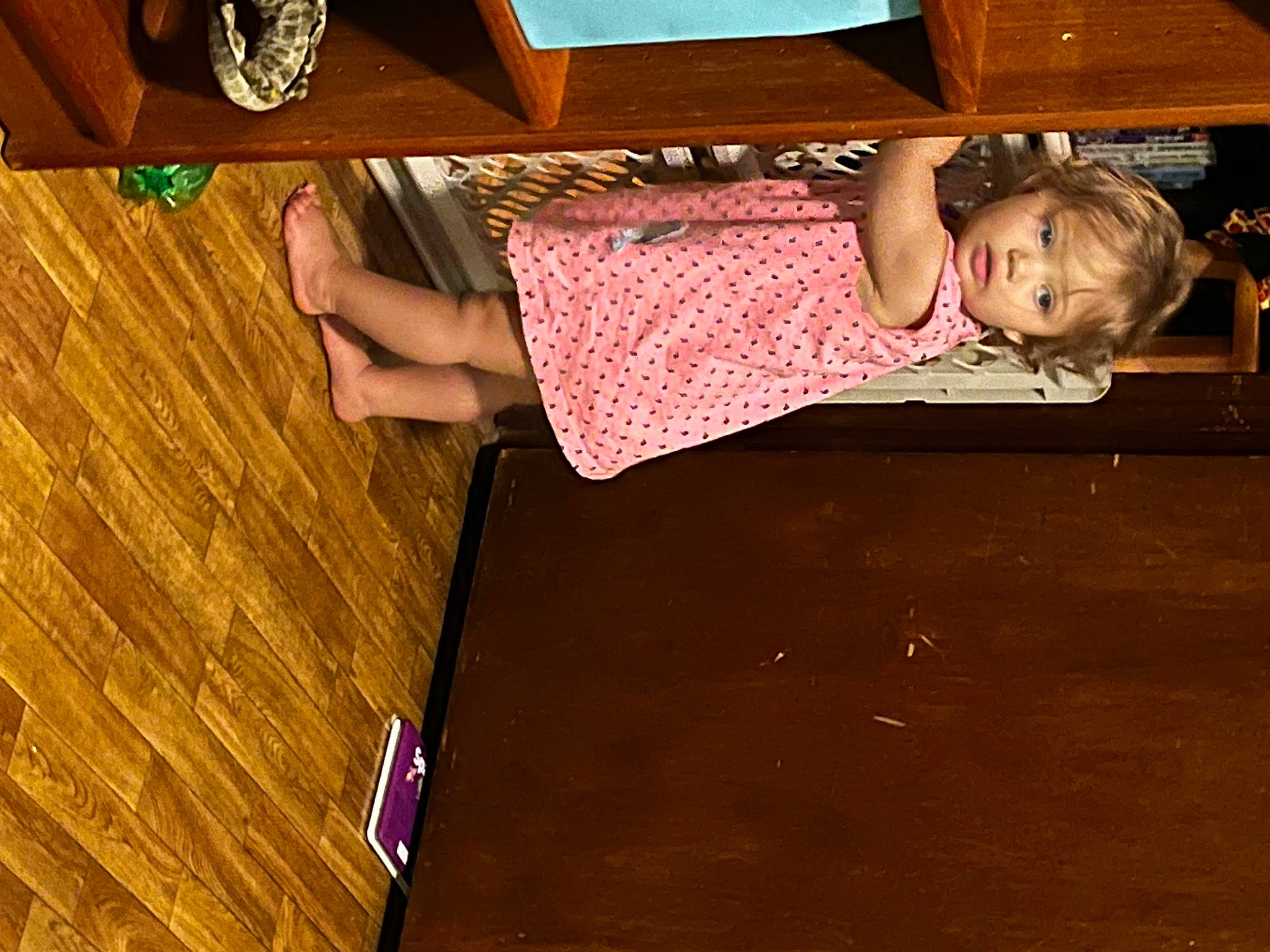 Liliana joined the competition — help win amazing prizes! design, finger, floor, flooring, foot, fun, hardwood, human_leg, knee, leg, leisure, pattern, person, room, sitting, table, thigh, toddler, varnish, wood