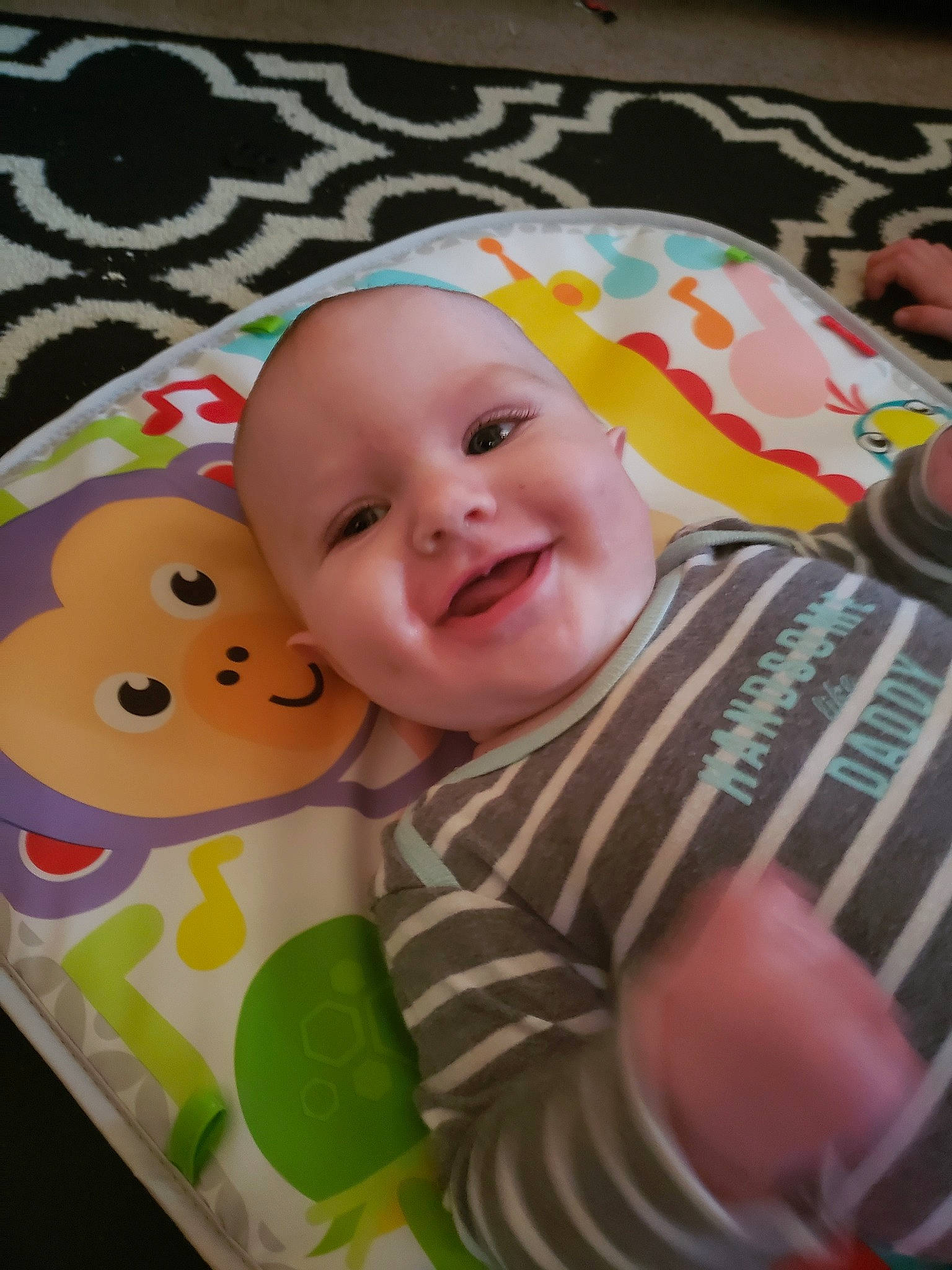 Malakai is registered to the contest to win money with this photo: baby, baby_toys, cheek, child, person, skin, toddler