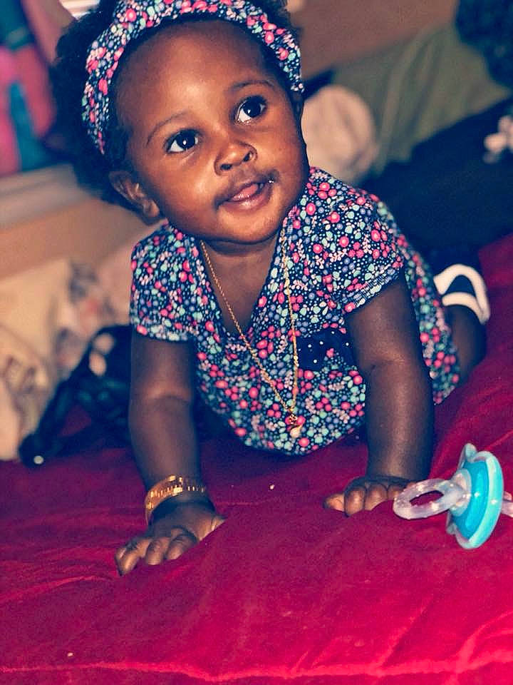 Kalani is registered to the contest to win money with this photo: adaptation, baby, black_hair, cheek, child, cool, eye, hair_accessory, happy, head, headgear, lip, people, person, play, skin, smile, toddler