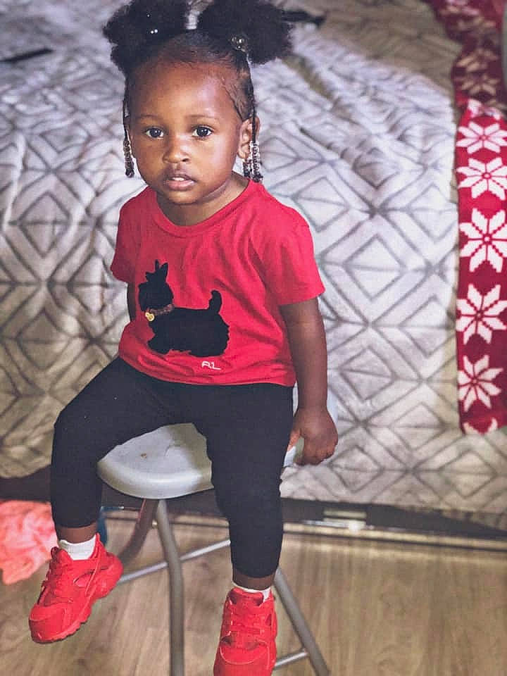 Kalani joined the competition — help win amazing prizes! child, child_model, cool, footwear, jeans, person, pink, play, red, shoe, sitting, skin, standing, t_shirt, tights, toddler