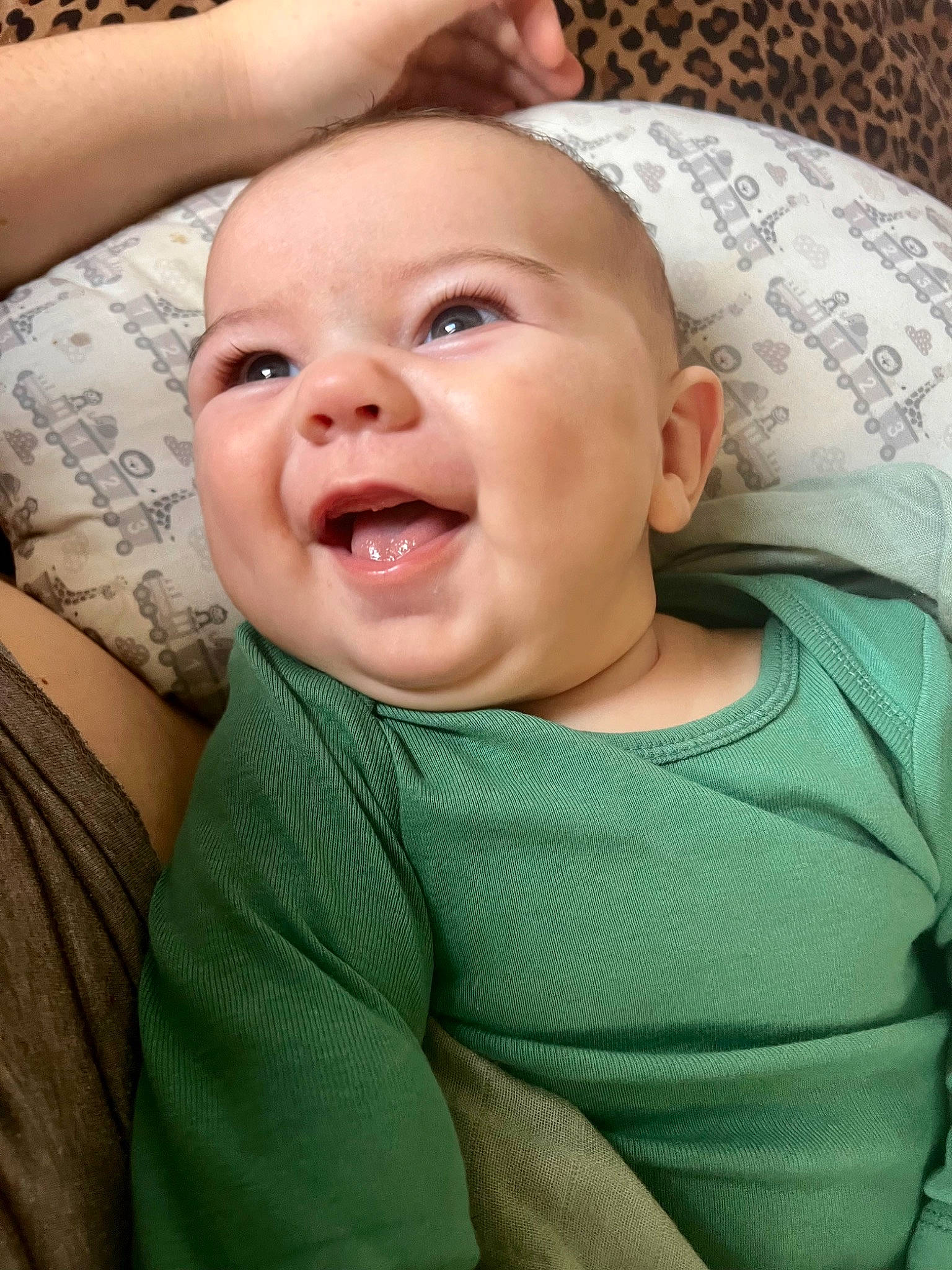 Koen joined the competition — help win amazing prizes! baby, baby_toddler_clothing, cheek, child, comfort, eye, fun, gesture, happy, head, iris, mouth, neck, nose, person, skin, sleeve, smile, t_shirt, thumb