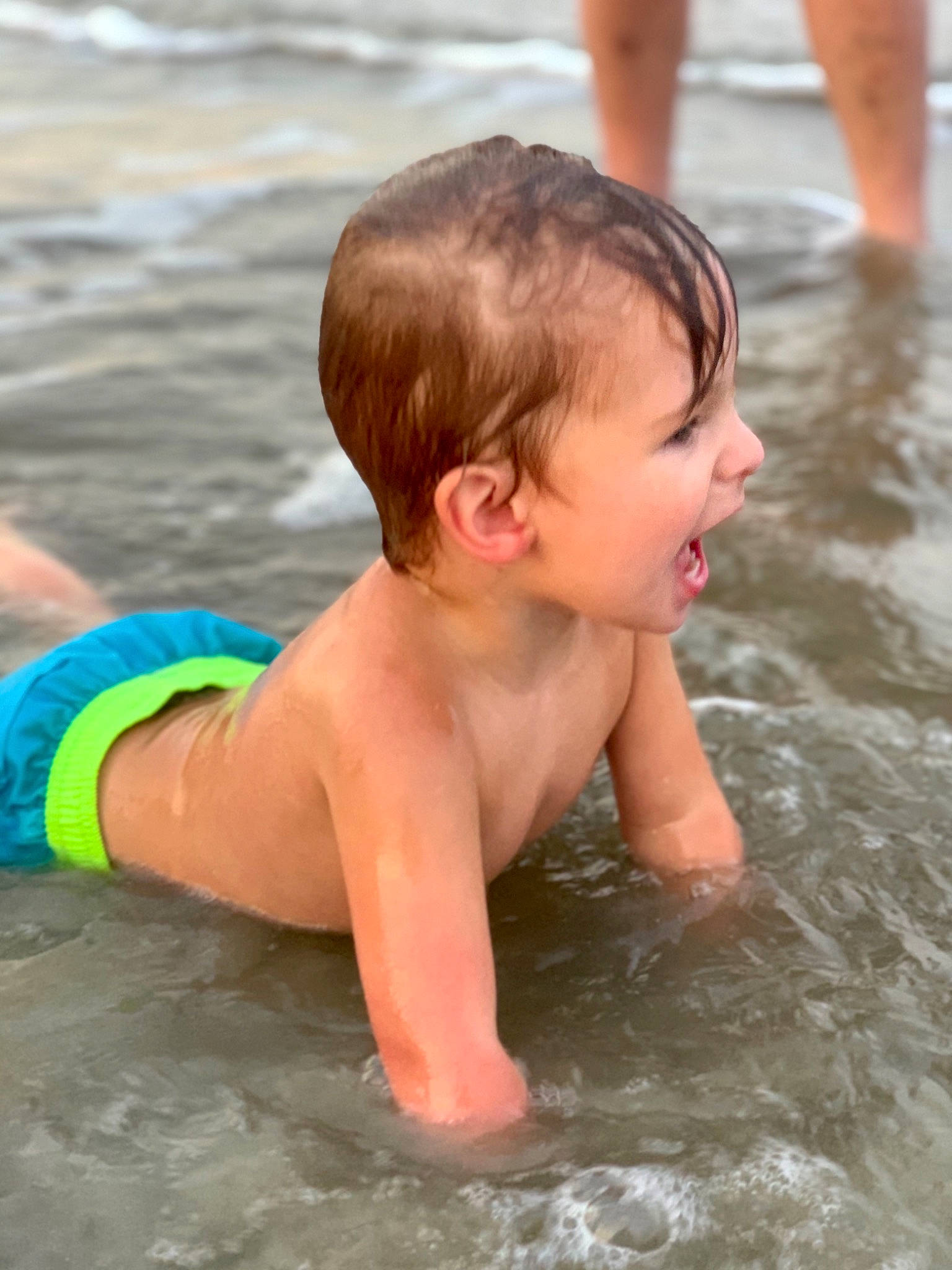 River joined the competition — help win amazing prizes! bathing, child, fun, leisure, person, play, summer, toddler, vacation, washing