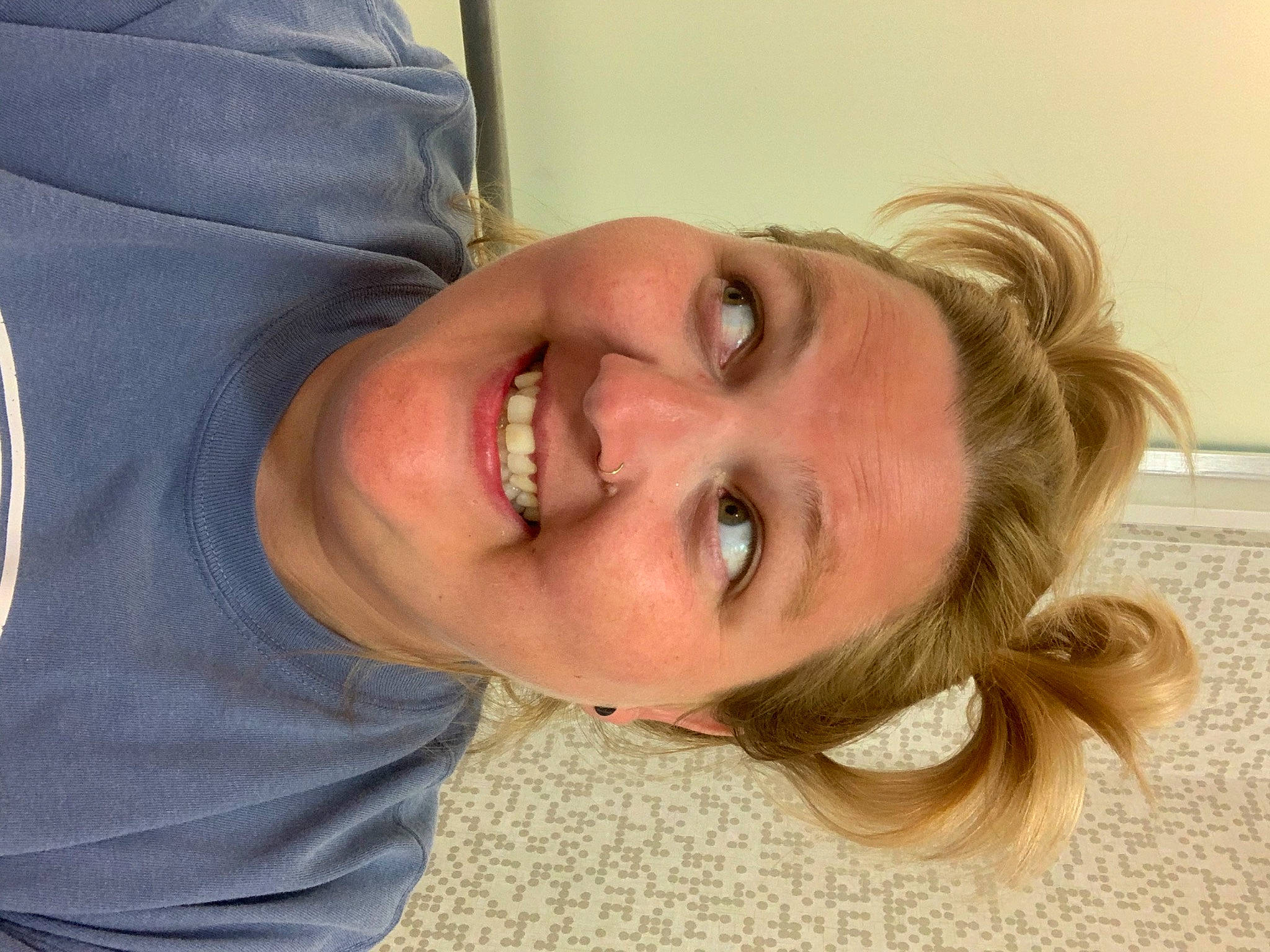 Rayven is registered to the contest to win money with this photo: blond, cheek, chin, eye, eyebrow, face, facial_expression, forehead, hair, head, human, jaw, joy, lip, mouth, neck, nose, organ, person, skin