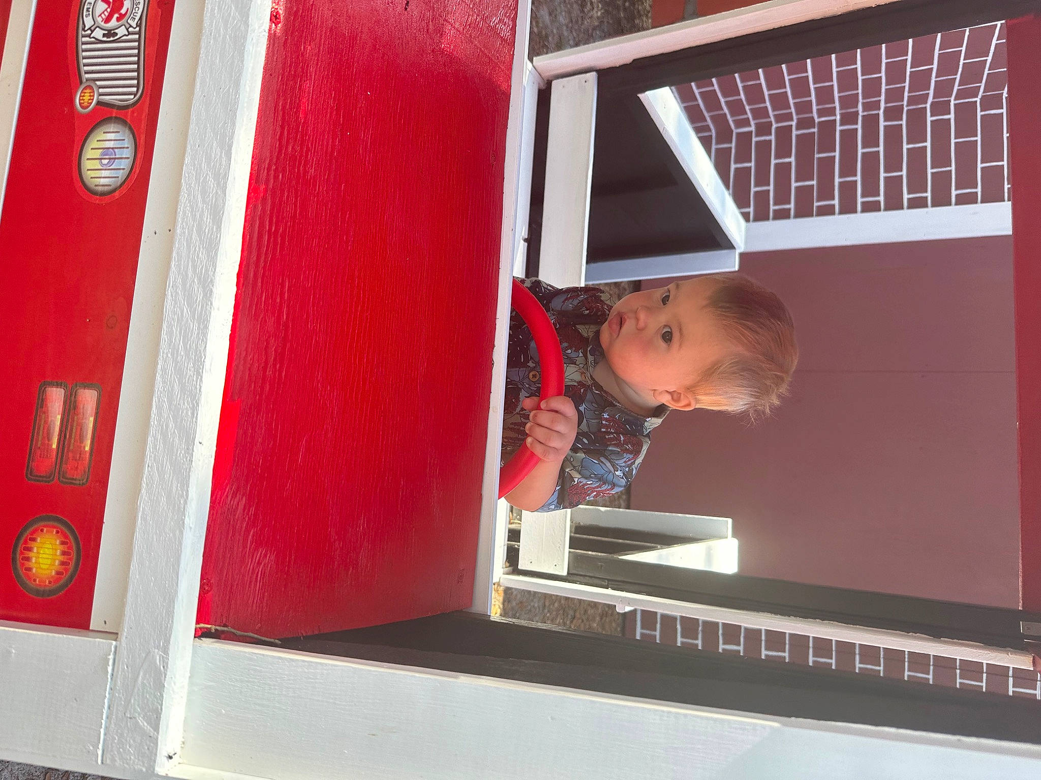 William joined the competition — help win amazing prizes! audio_equipment, automotive_exterior, automotive_lighting, child, design, desk, flooring, fun, gas, machine, magenta, material_property, motor_vehicle, person, product, room, standing, toddler, vehicle_door, wood