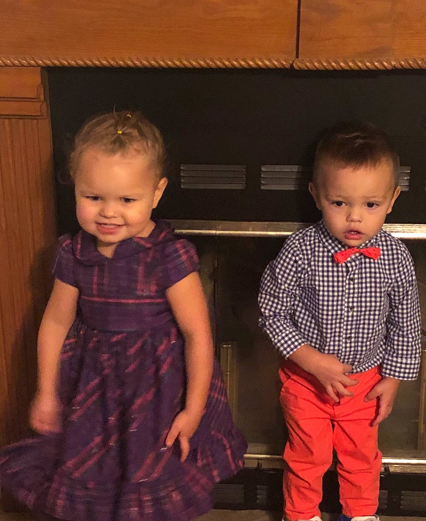 Kinslee joined the competition — help win amazing prizes! abdomen, baby_toddler_clothing, cheek, child, eye, fun, human, iris, joy, people, person, plaid, play, sibling, sitting, skin, smile, standing, toddler, trunk