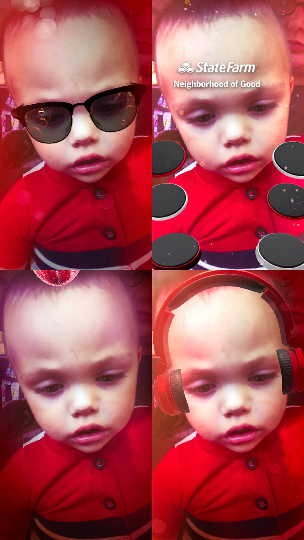 Kurtis joined the competition — help win amazing prizes! art, cheek, child, chin, collage, cool, eye, eyebrow, eyewear, face, facial_expression, forehead, glasses, head, headwear, lip, mouth, nose, person, photography