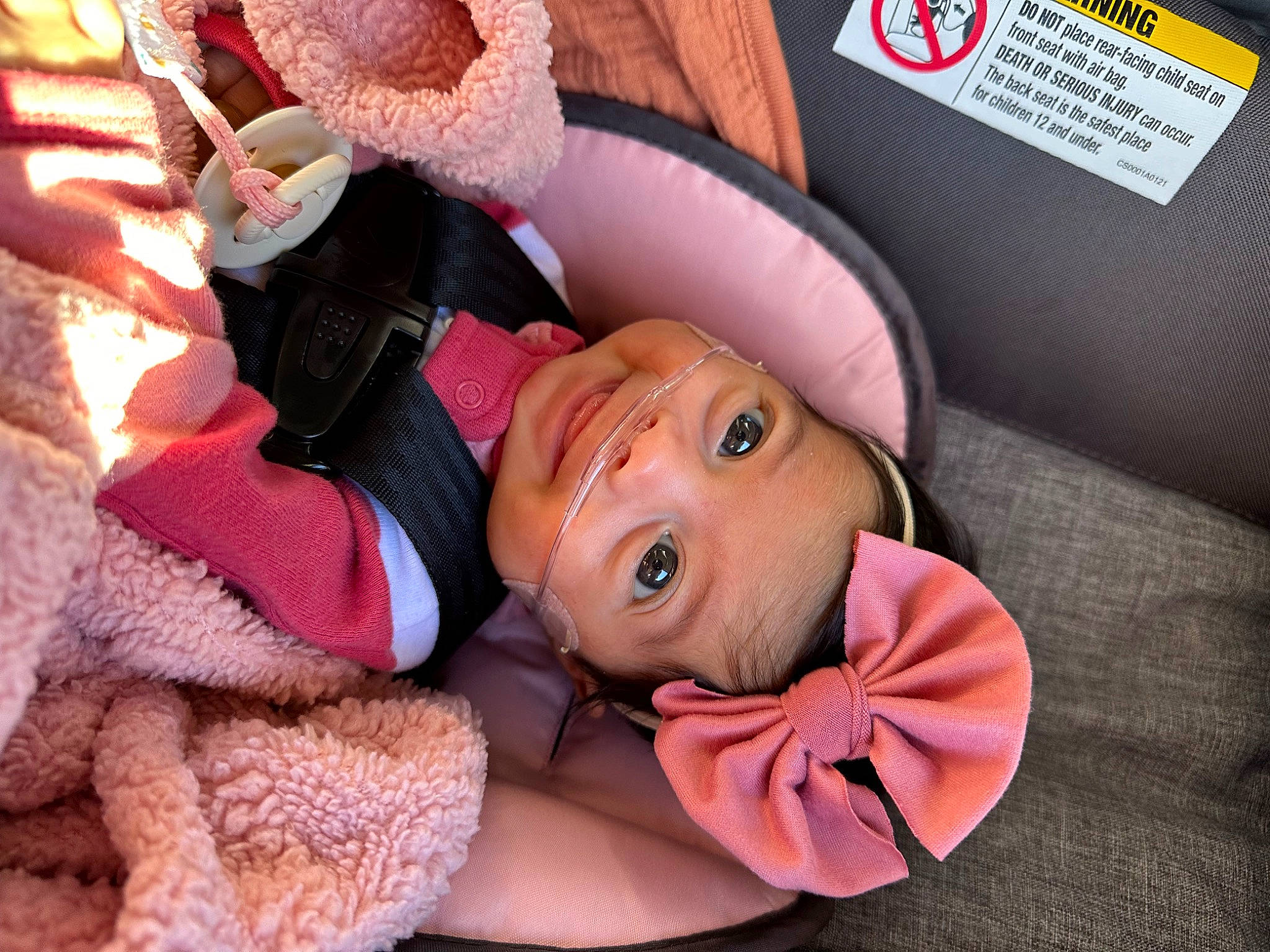 Camila joined the competition — help win amazing prizes! baby_products, child, comfort, doll, eyelash, fashion_accessory, fictional_character, fur, happy, hat, headwear, linens, magenta, person, pink, plush, room, sitting, stuffed_toy, toy