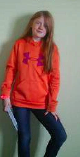 Kaytlynn joined the competition — help win amazing prizes! active_pants, denim, elbow, electric_blue, fashion_design, gesture, human_leg, joint, joy, knee, leg, outerwear, person, sleeve, smile, sportswear, street_fashion, t_shirt, thigh, thumb