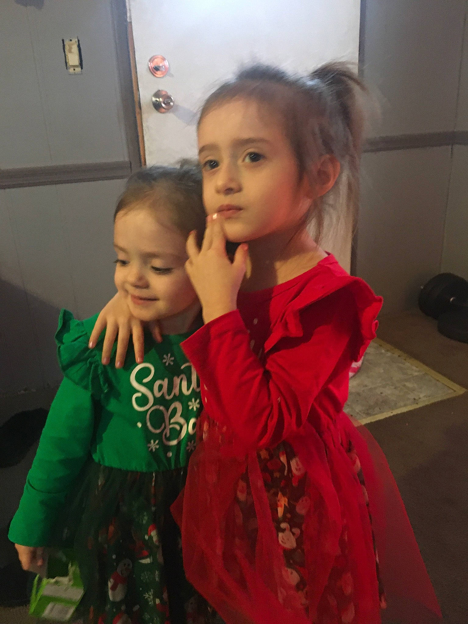 Shelby is registered to the contest to win money with this photo: baby_toddler_clothing, child, costume, event, eye, face, fashion_design, flooring, formal_wear, fun, gesture, happy, iris, joy, person, room, skin, sleeve, smile, toddler