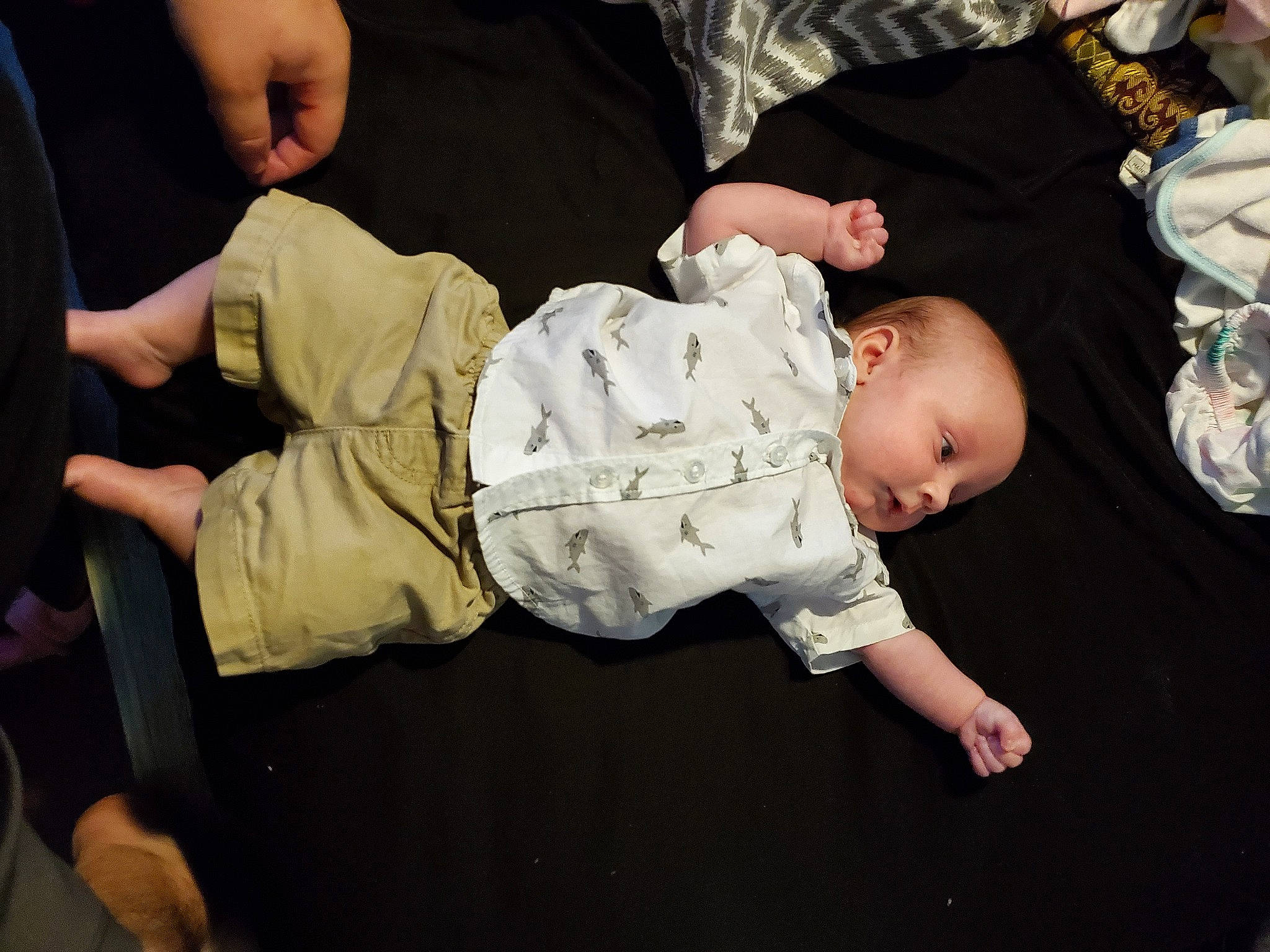 Alec joined the competition — help win amazing prizes! arm, baby, birth, child, hand, person, sitting, toddler