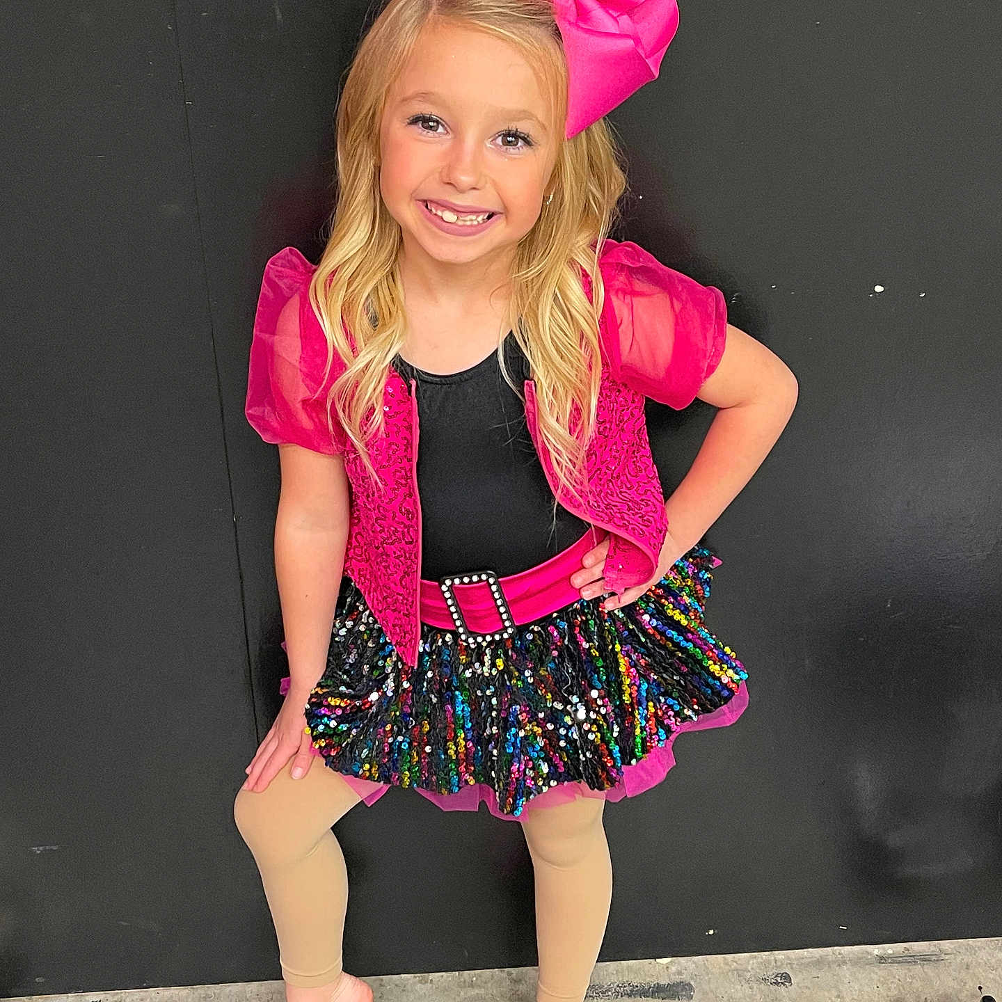 Braelyn Maurer joined the competition — help win amazing prizes! blonde, child, clothing, costume, dress, face, female, footwear, girl, hair, happy, head, miniskirt, person, photography, portrait, sandal, skirt, sleeve, smile