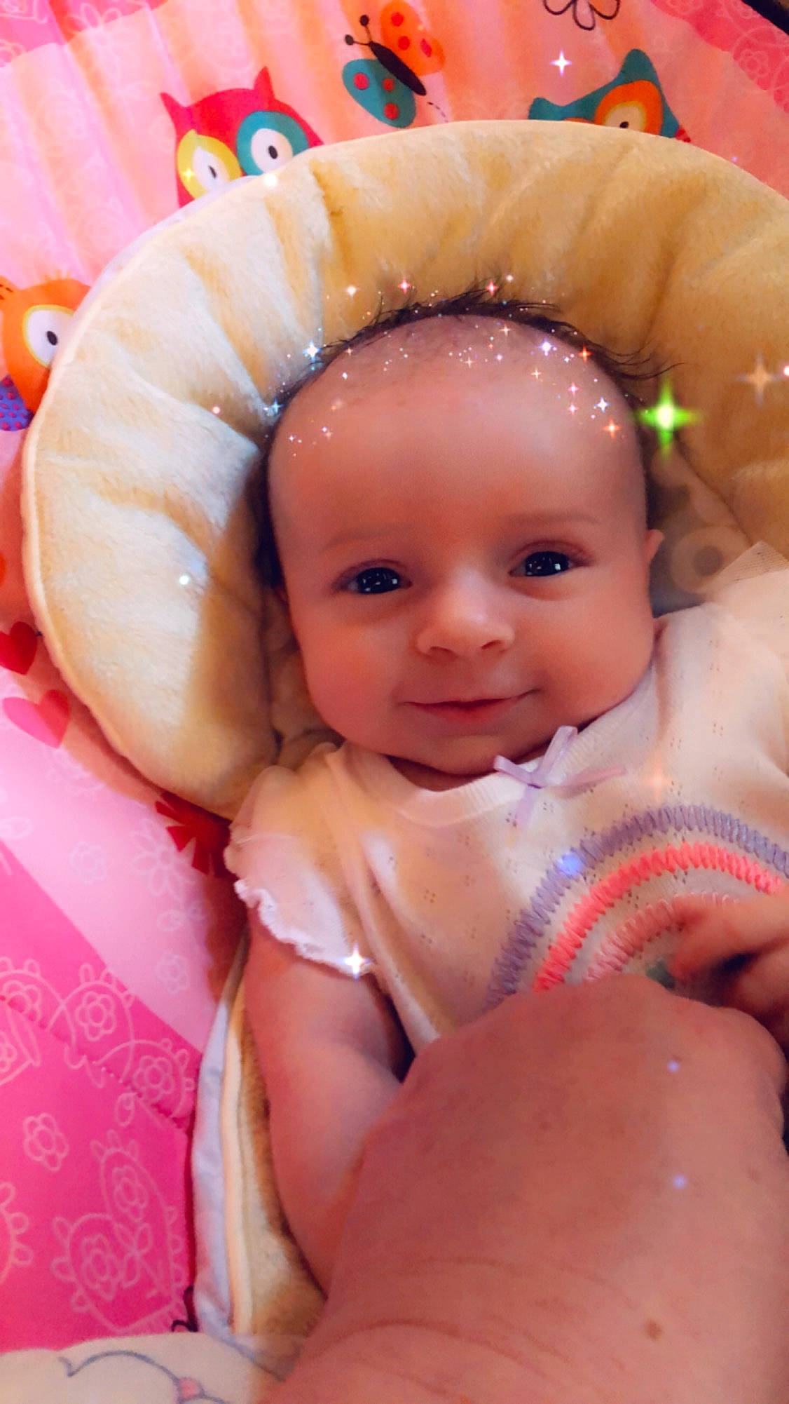 Jesslynn joined the competition — help win amazing prizes! baby, baby_products, cheek, child, face, joy, person, product, toddler