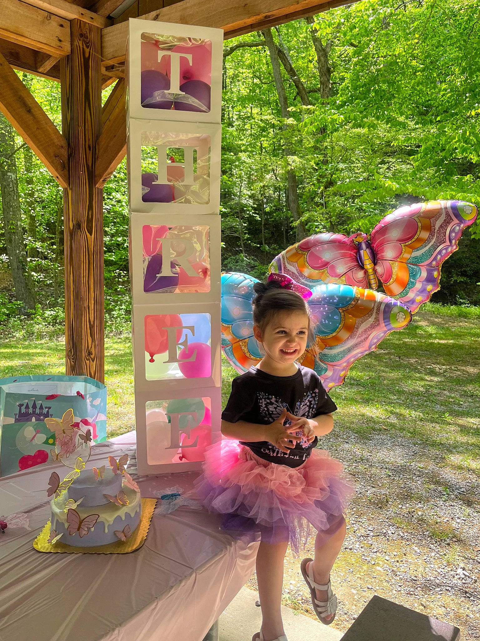 Elaina joined the competition — help win amazing prizes! art, arthropod, beauty, butterfly, child, event, fun, grass, green, insect, joy, leisure, magenta, person, pink, plant, pollinator, recreation, smile, summer