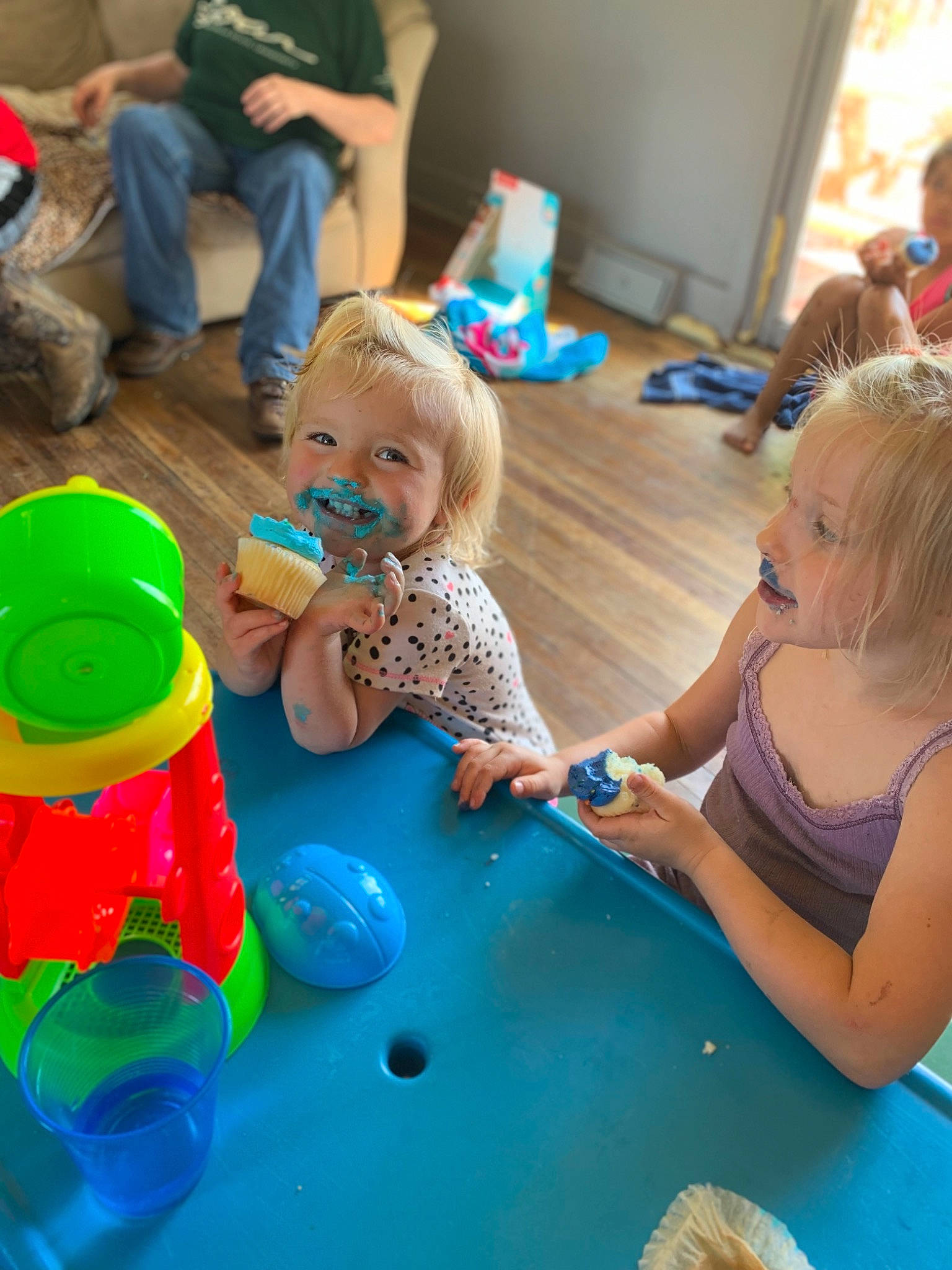 Kodi joined the competition — help win amazing prizes! adaptation, baby, child, fun, leisure, party, person, play, recreation, sitting, smile, summer, toddler, toy, vacation, water