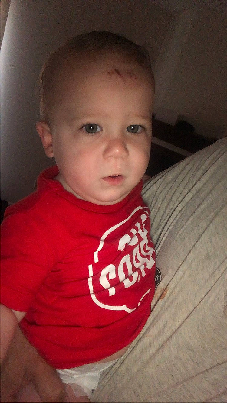 Jay joined the competition — help win amazing prizes! baby, baby_toddler_clothing, cheek, chin, drinkware, eye, eyelash, finger, gesture, happy, head, human_body, iris, lip, mouth, neck, nose, person, skin, sleeve