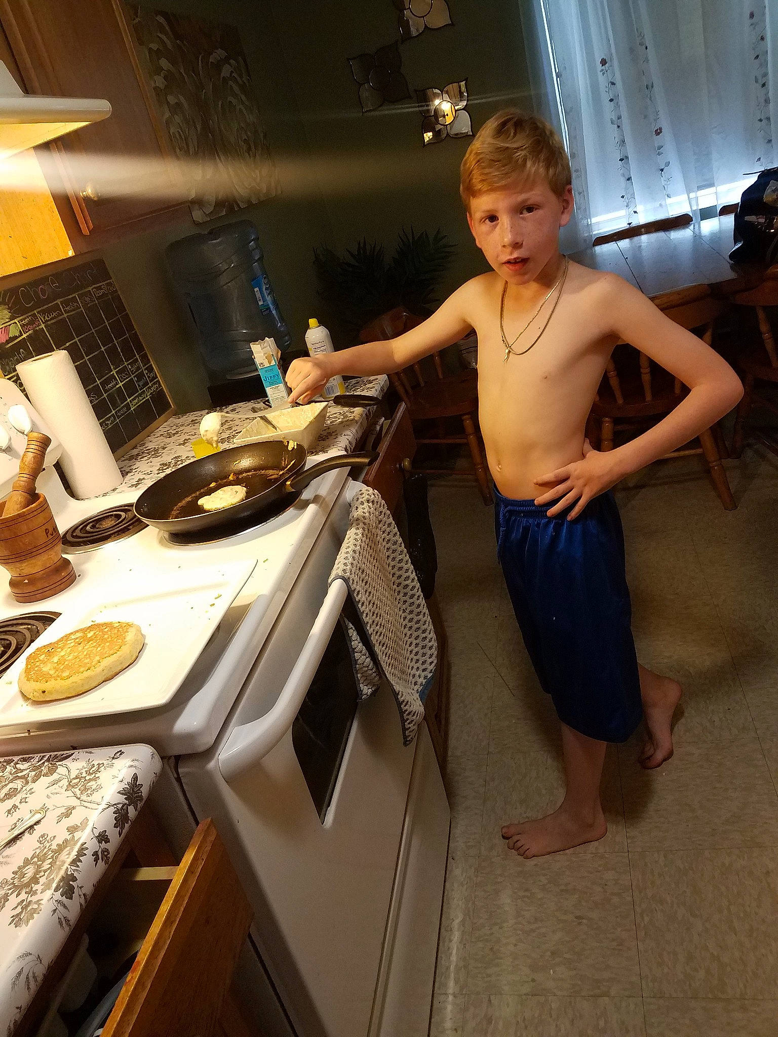 Charlie joined the competition — help win amazing prizes! cooking, cuisine, food, person