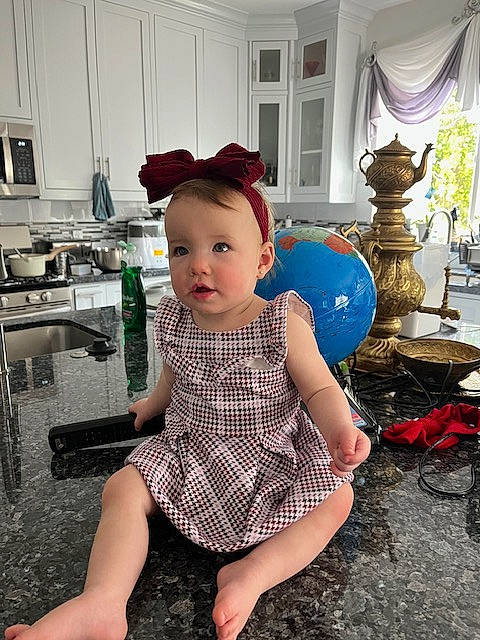 Artemis joined the competition — help win amazing prizes! baby, baby_toddler_clothing, chair, child, curtain, fashion_design, flooring, foot, fun, happy, human_leg, kitchen_appliance, pattern, person, sitting, standing, thigh, toddler, toy, waist