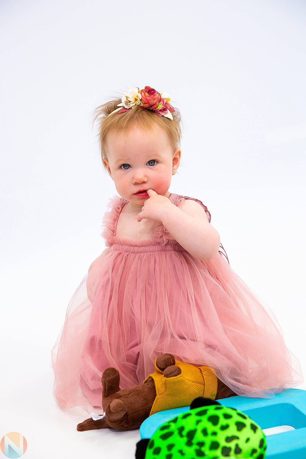 Thena joined the competition — help win amazing prizes! baby, baby_products, baby_toddler_clothing, baby_toys, child, day_dress, dress, fashion_accessory, happy, headpiece, magenta, pattern, peach, person, pink, purple, sitting, sleeve, stuffed_toy, toddler