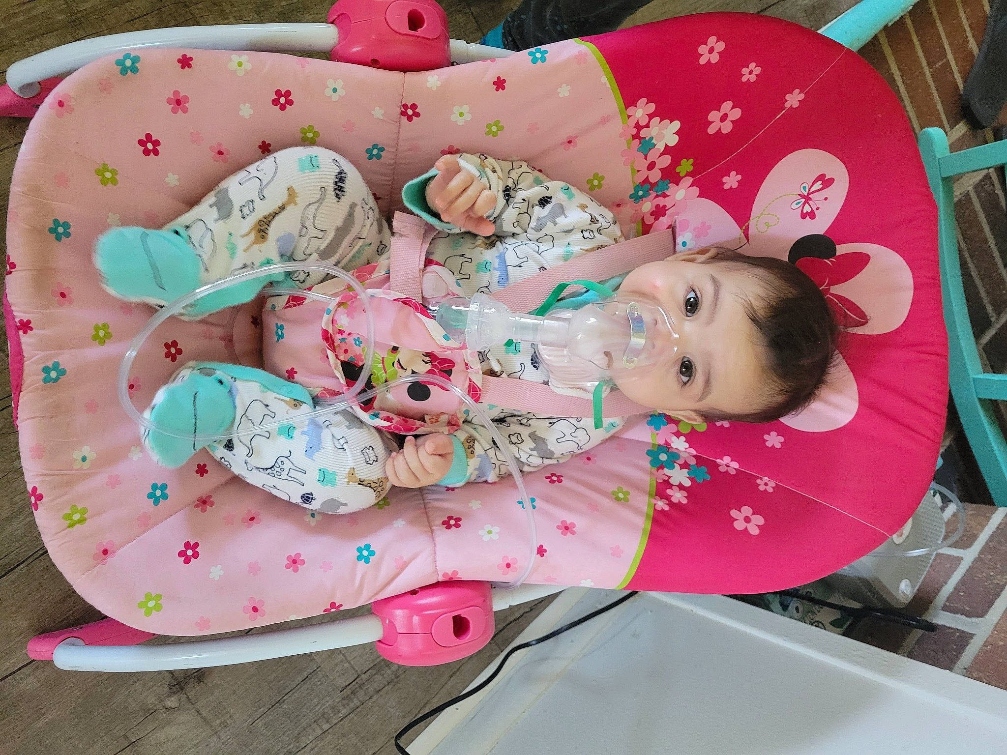 Mara is registered to the contest to win money with this photo: baby, baby_products, baby_toddler_clothing, child, circle, comfort, happy, linens, magenta, pattern, person, pink, sleeve, sweetness, toddler