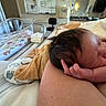 Zoriya is registered to the contest to win money with this photo: arms, baby, bassinet, bed, birth, blanket, family, hair, hospital, infant, maternity_room, medical_equipment, newborn, nursery, parent, peaceful, portrait, resting, skin_to_skin, sleeping