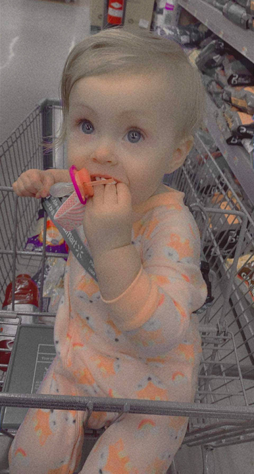 Jurnee joined the competition — help win amazing prizes! baby, baby_products, biting, cheek, child, comfort_food, eating, finger, fun, hairstyle, hand, iris, lip, mouth, nose, person, play, skin, thumb, toddler