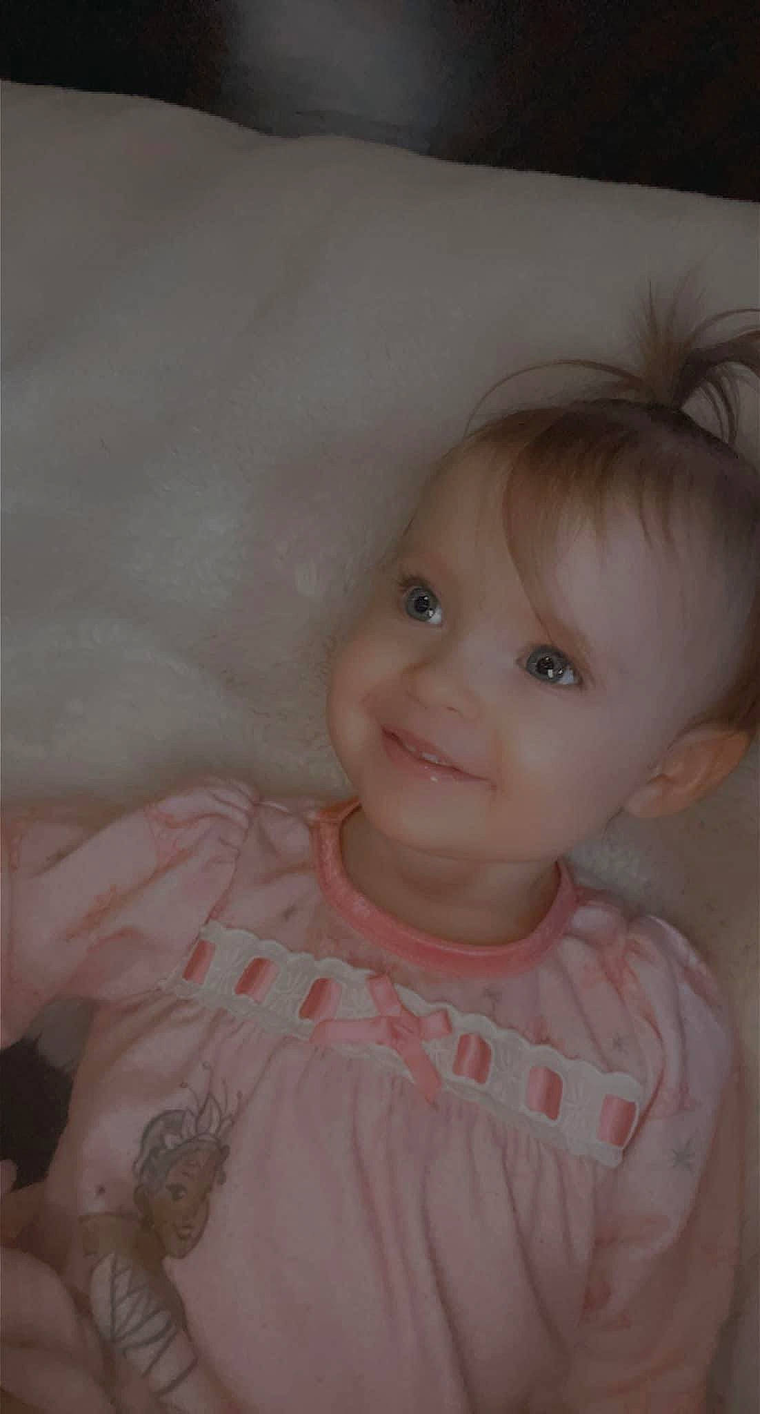 Jurnee joined the competition — help win amazing prizes! baby, baby_toddler_clothing, blond, cheek, chin, eye, eyebrow, eyelash, forehead, hair, happy, headgear, iris, joy, linens, lip, neck, nose, person, sleeve