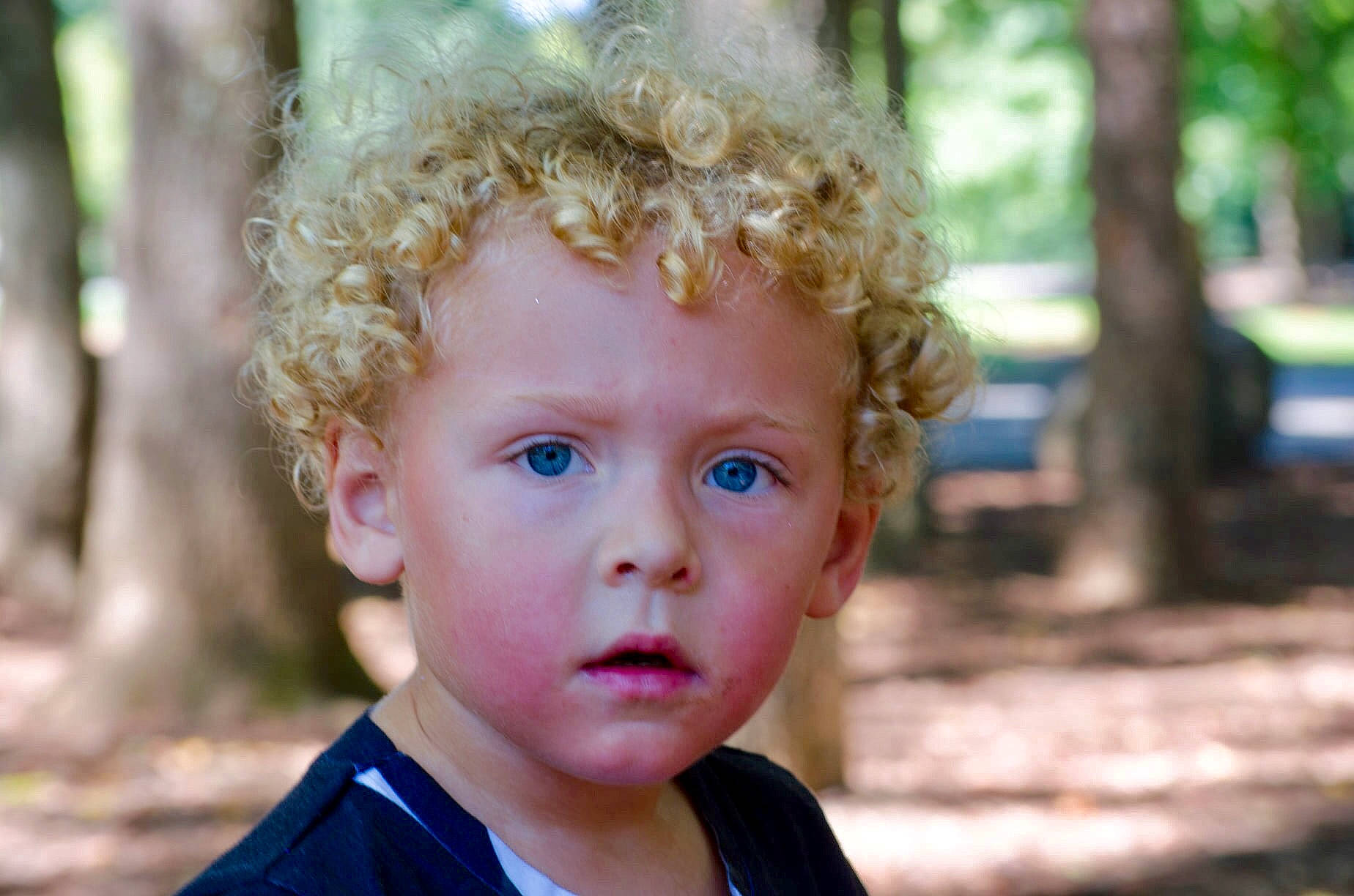 Benton is registered to the contest to win money with this photo: adaptation, blond, cheek, child, chin, eye, face, forehead, fun, hair, hairstyle, head, lip, male, nose, person, portrait, skin, smile, toddler