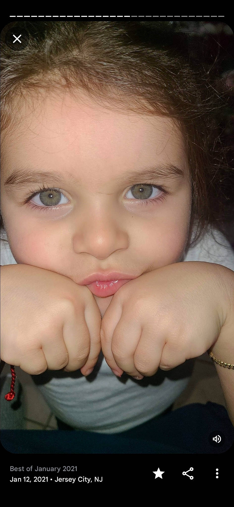 Arianna Isabella is registered to the contest to win money with this photo: cheek, chin, eye, eyebrow, eyelash, facial_expression, flash_photography, forehead, hairstyle, happy, head, human_body, iris, jaw, lip, mouth, nose, organ, person, skin