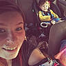 Zayden joined the competition — help win amazing prizes! child, toddler, car_seat, woman, piercing, smile, car_interior, seat, sunlight, casual, person, portrait, happy, travel, family, seatbelt, hair, clothing, window, daylight