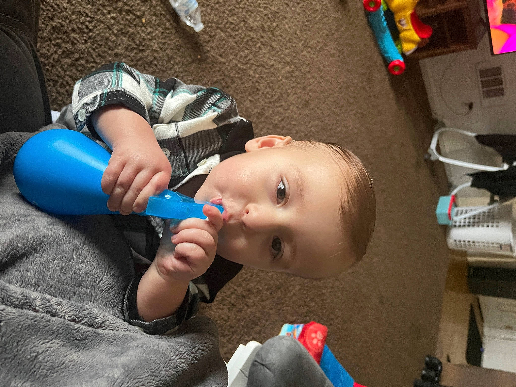 Christopher joined the competition — help win amazing prizes! baby, baby_products, cheek, child, eyelash, finger, fun, gesture, hand, happy, head, mouth, nail, nose, person, play, room, skin, thumb, toddler