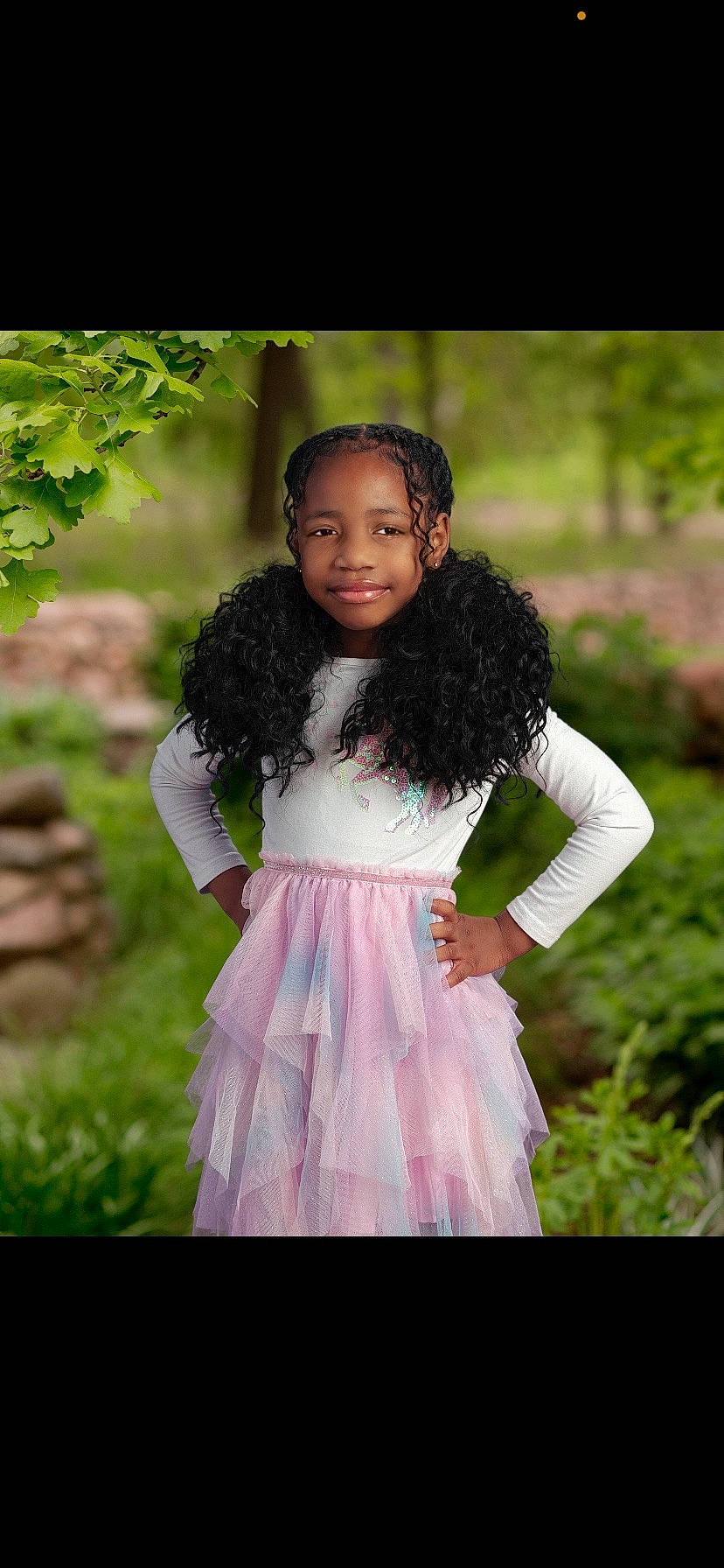 Kennedy joined the competition — help win amazing prizes! black_hair, day_dress, eye, face, fashion_design, flash_photography, formal_wear, grass, hair, happy, head, jewellery, joy, long_hair, magenta, outerwear, people_in_nature, person, pink, plant