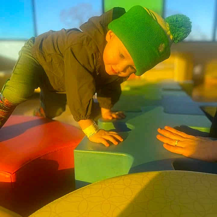 Javier joined the competition — help win amazing prizes! adult, baby, babycrawling, boy, child, clothing, crawling, face, female, fitness, glove, head, male, person, pilates, plankexercise, sport, student, woman, workingout