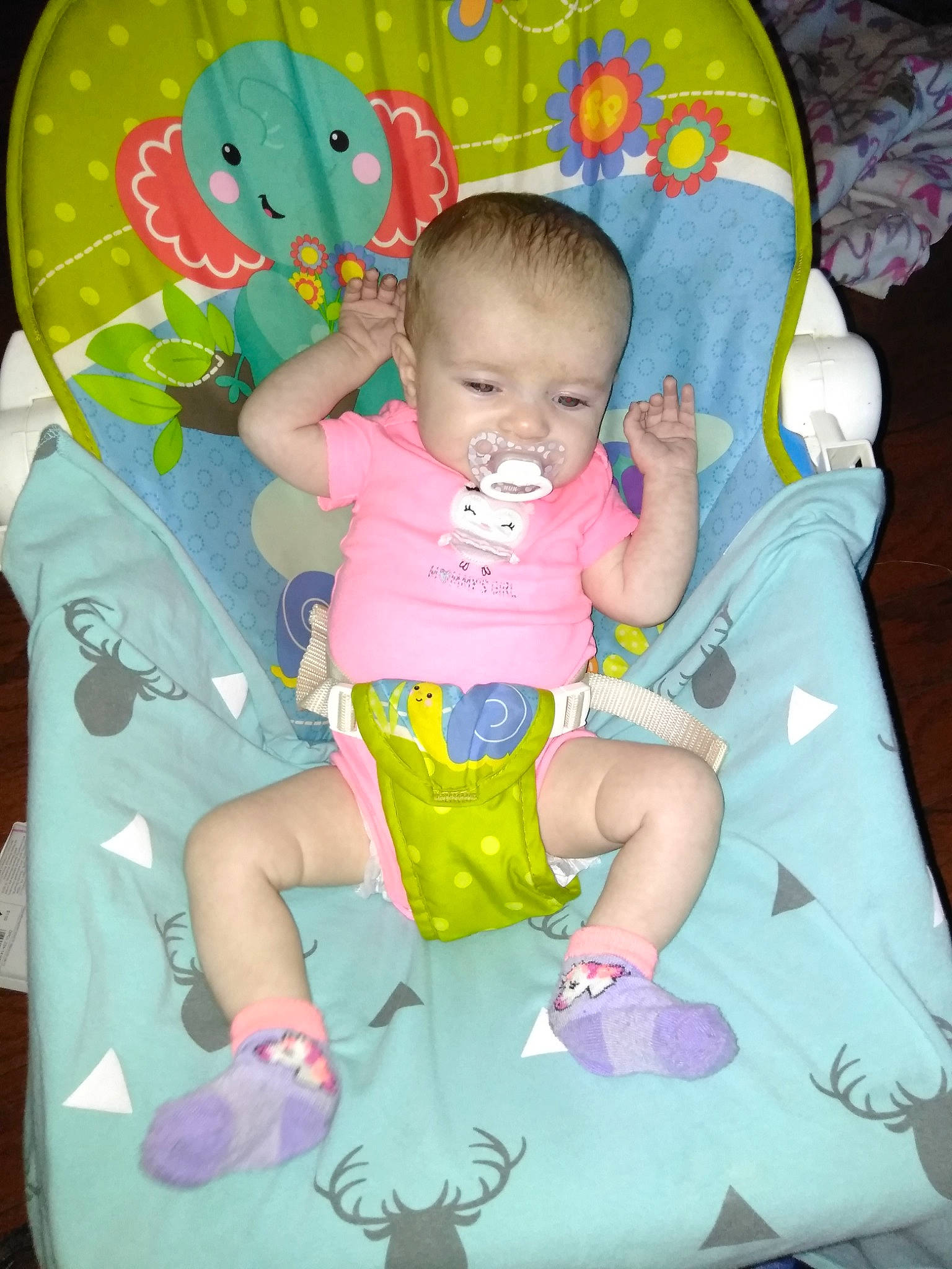 Willa joined the competition — help win amazing prizes! baby, baby_products, baby_toys, child, joy, person, pink, play, product, skin, smile, toddler